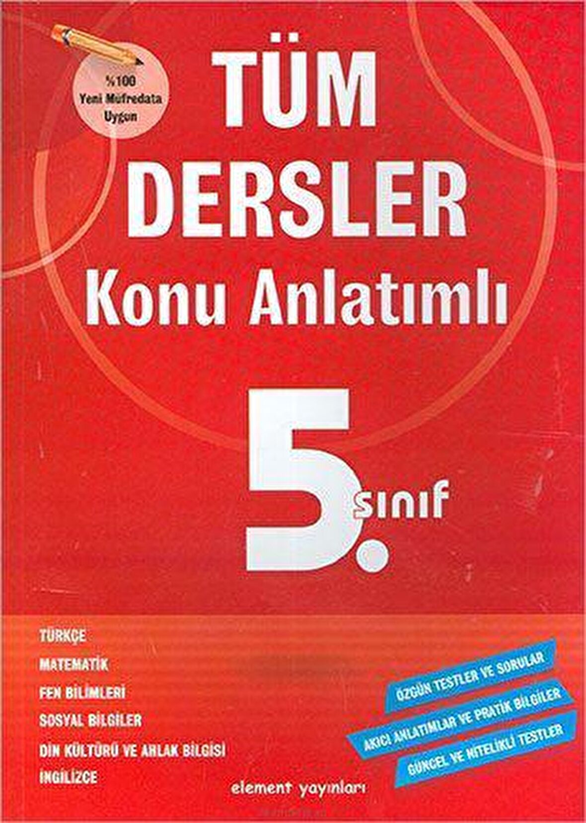 Element 5.Sınıf Tüm Dersler Konu Anlatımlı