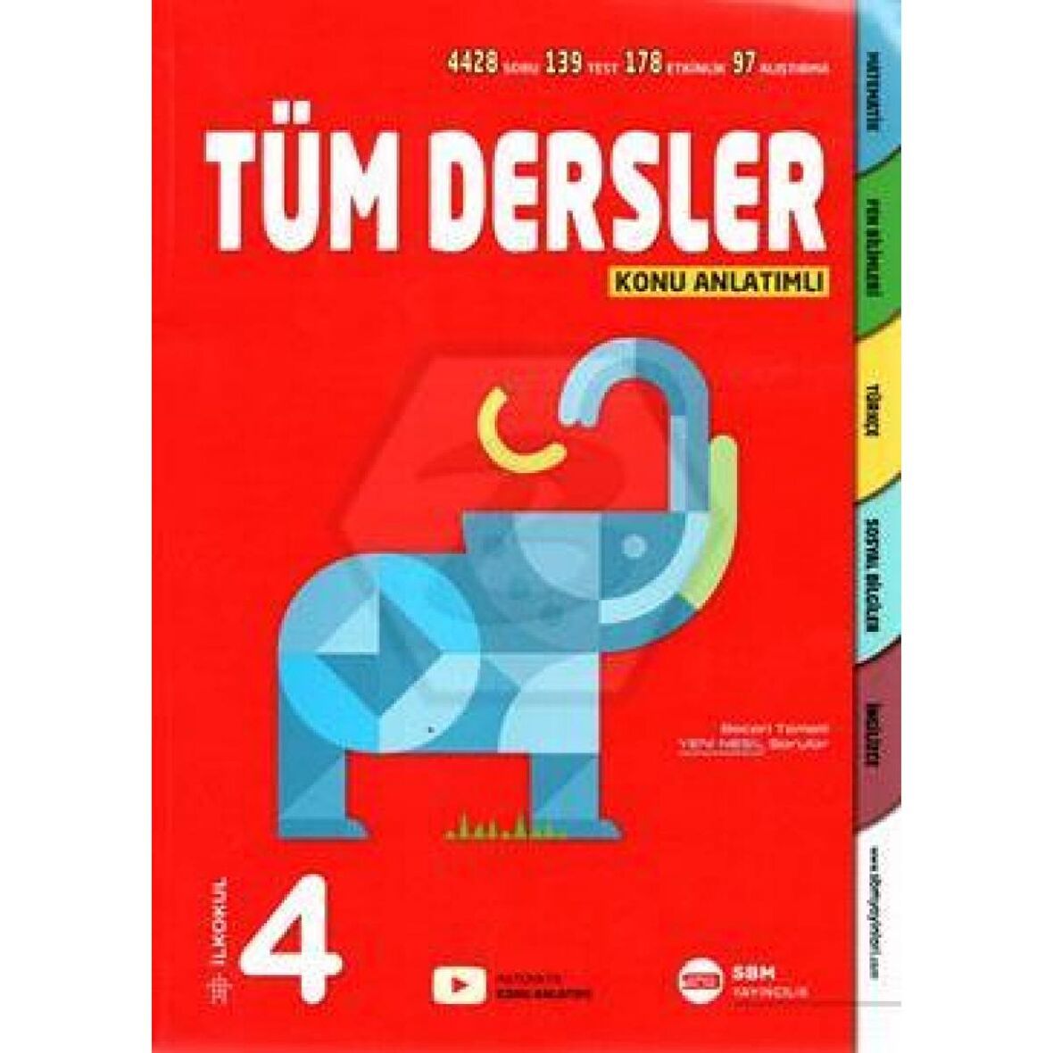 4.Sınıf Tüm Dersler Konu Anlatımlı SBM Yayıncılık