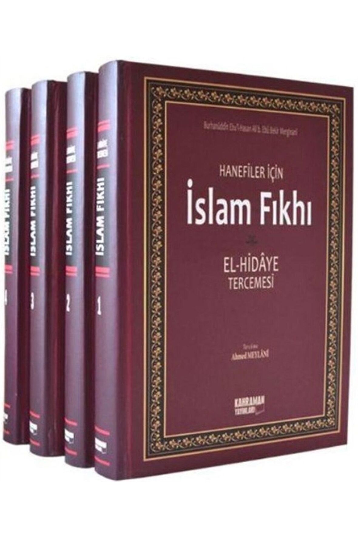 Hanefiler İçin İslam Fıkhı / El-Hidaye Tercemesi (4 Cilt Takım, 2. Hamur)