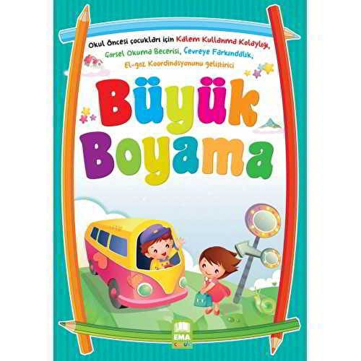 Büyük Boyama (8 Kitap) Ema Kitap