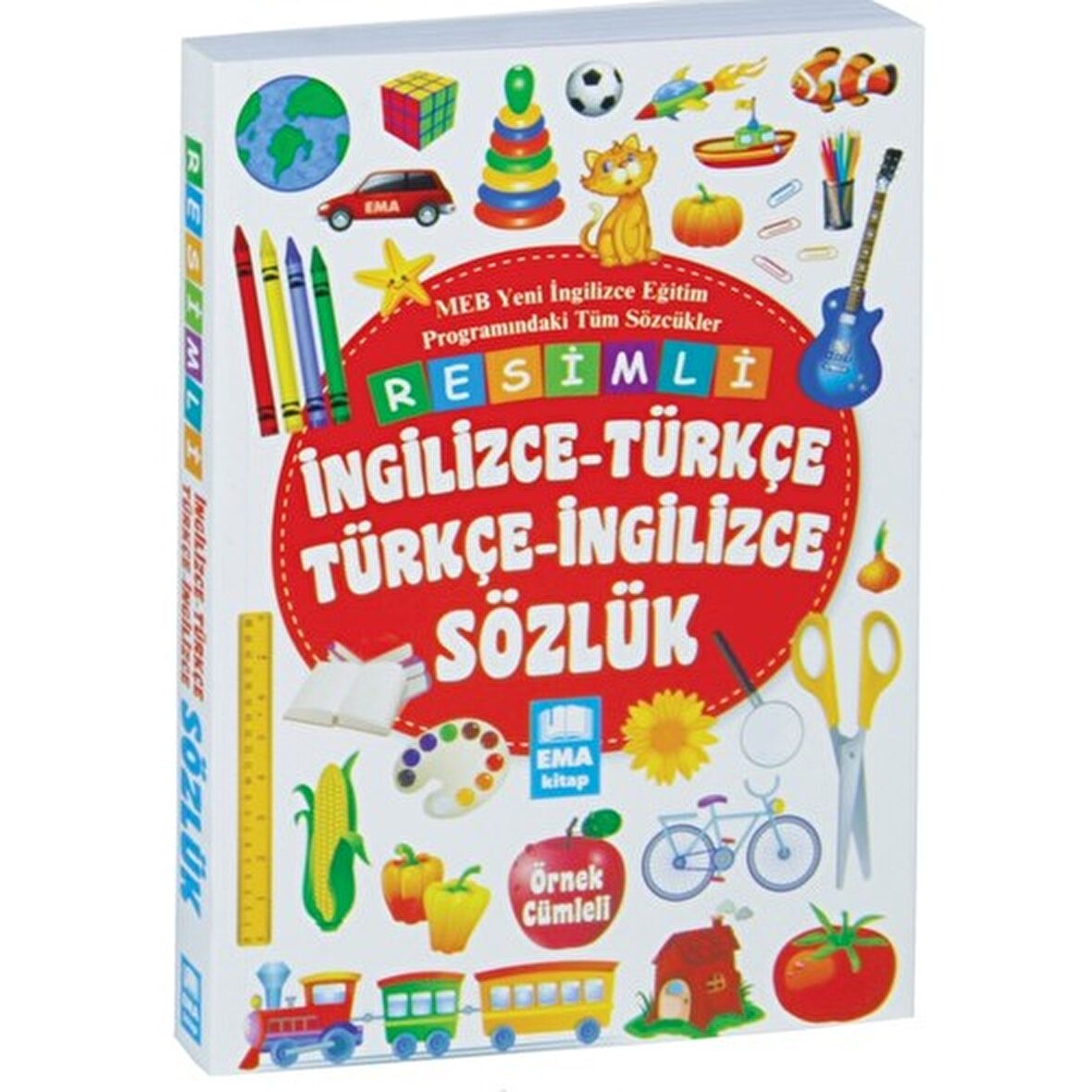 Ema Yayınları Resimli İngilizce-Türkçe:Türkçe-İngilizce Sözlük