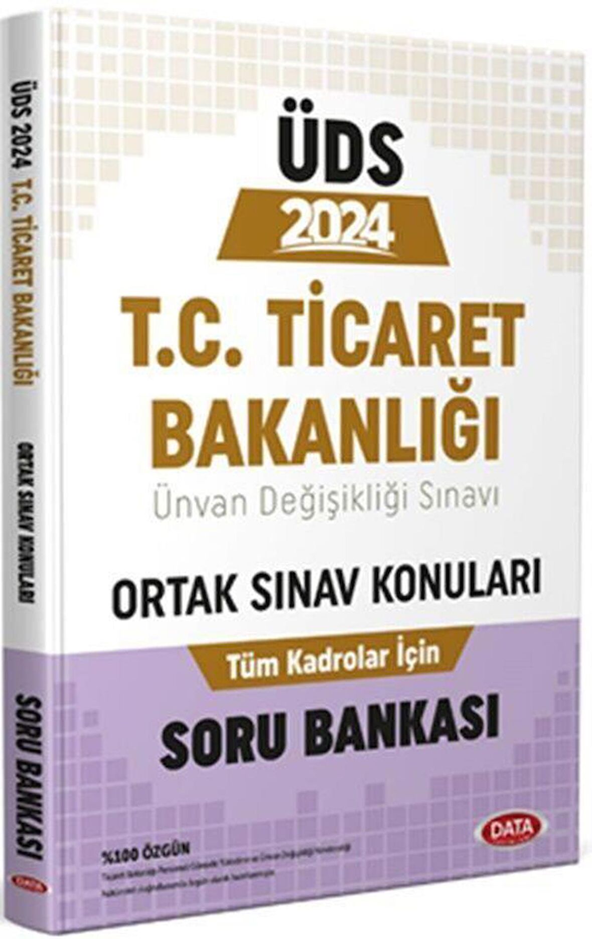 2024 T.C. Bakanlığı ÜDS Ortak Sınav Konuları Soru Bankası Data Yayınları