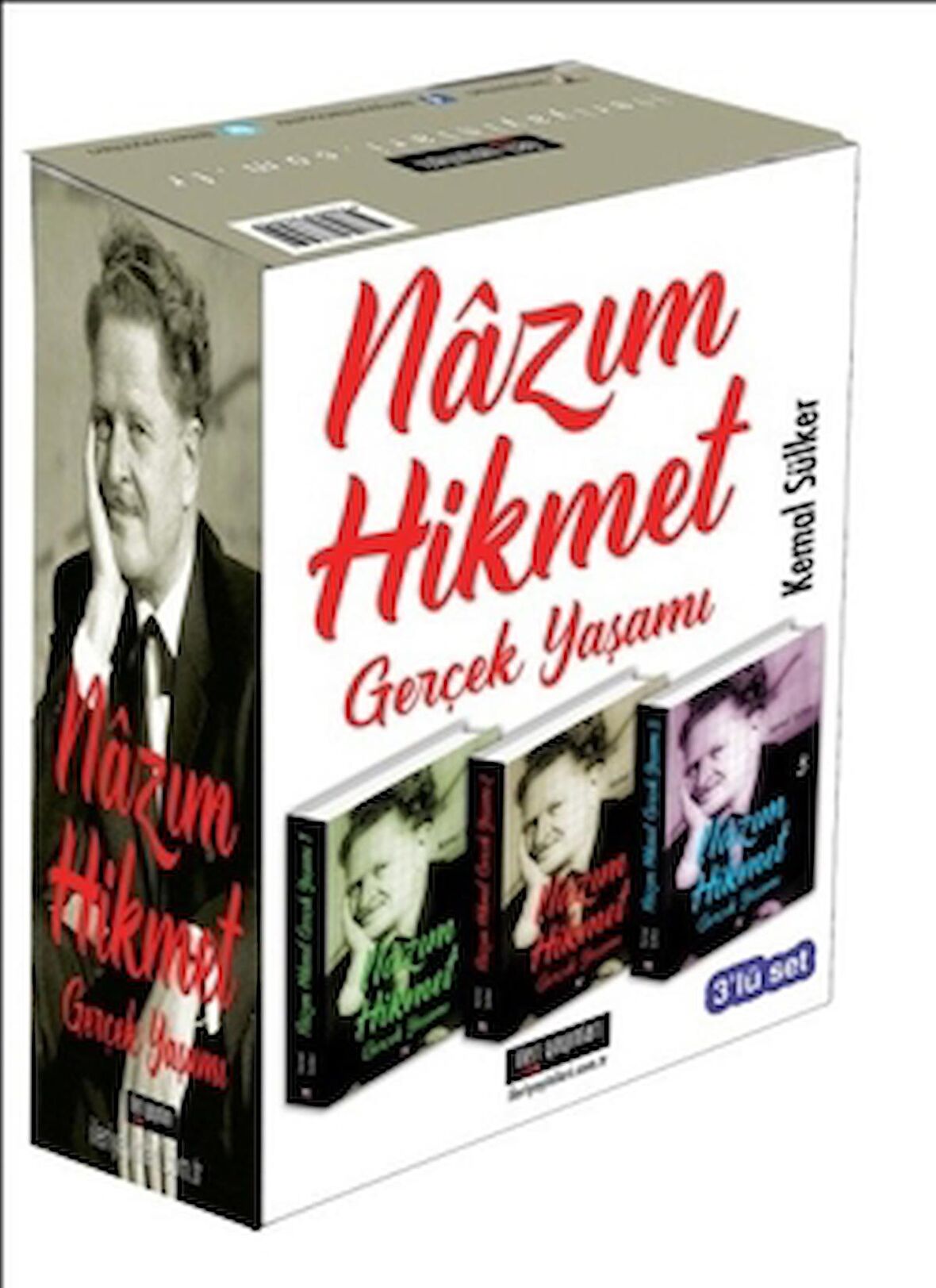 Nazım Hikmet - Gerçek Yaşamı (3 Kitap Takım)