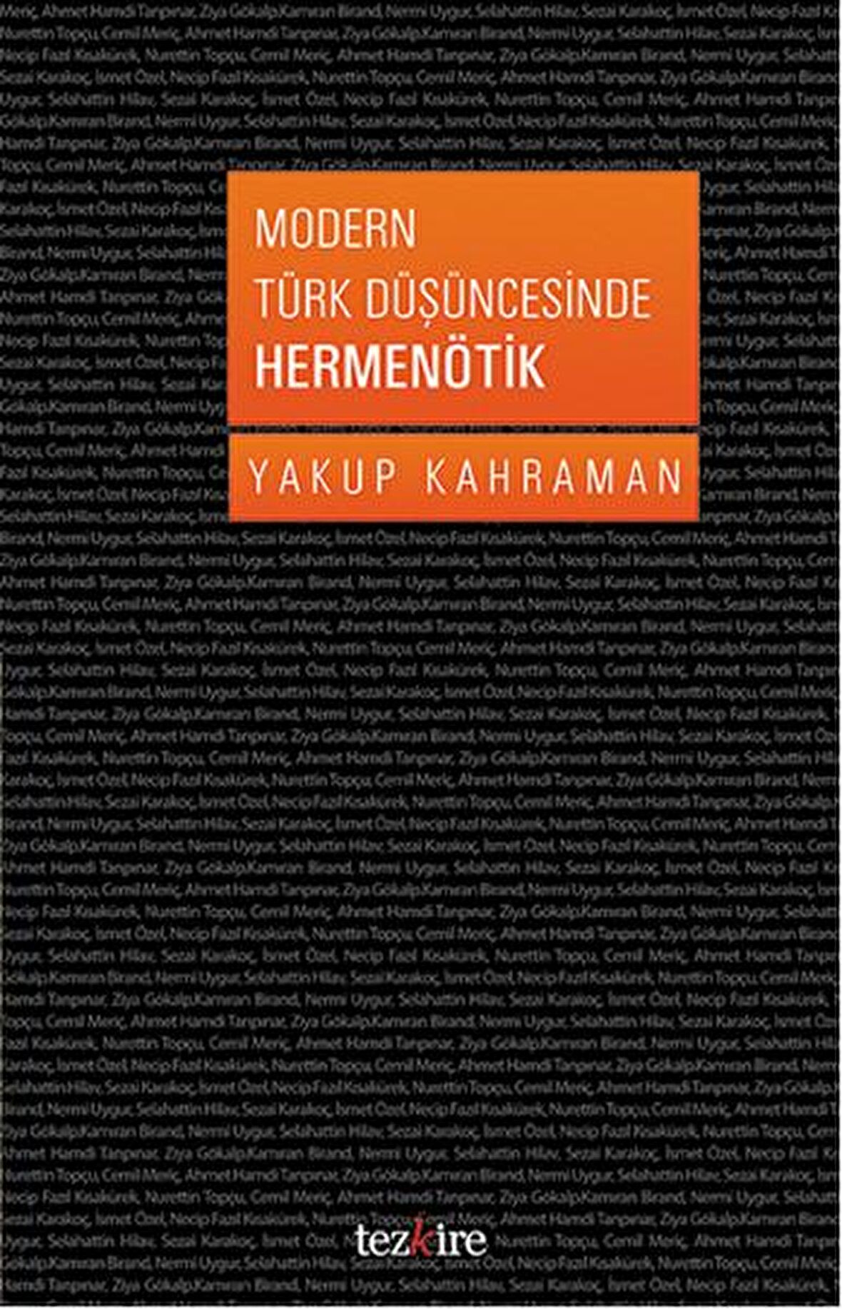 Modern Türk Düşüncesinde Hermenötik