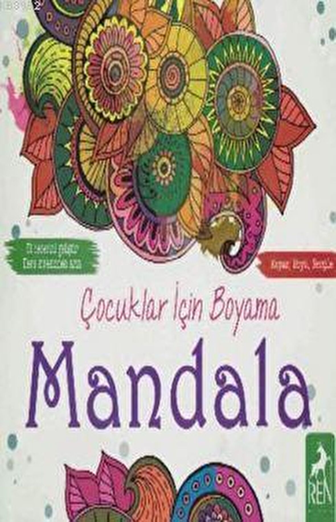 Çocuklar İçin Boyama - Mandala