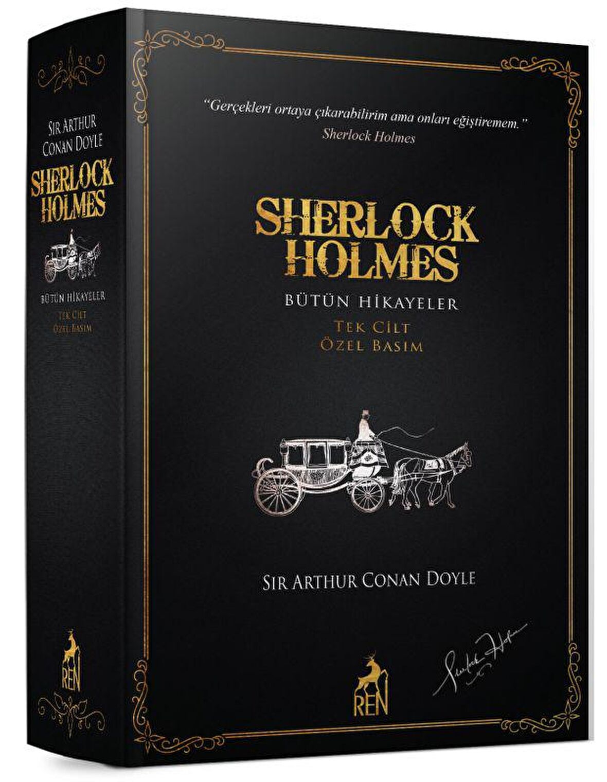 Sherlock Holmes Bütün Hikayeler (Tek Cilt - Özel Basım)