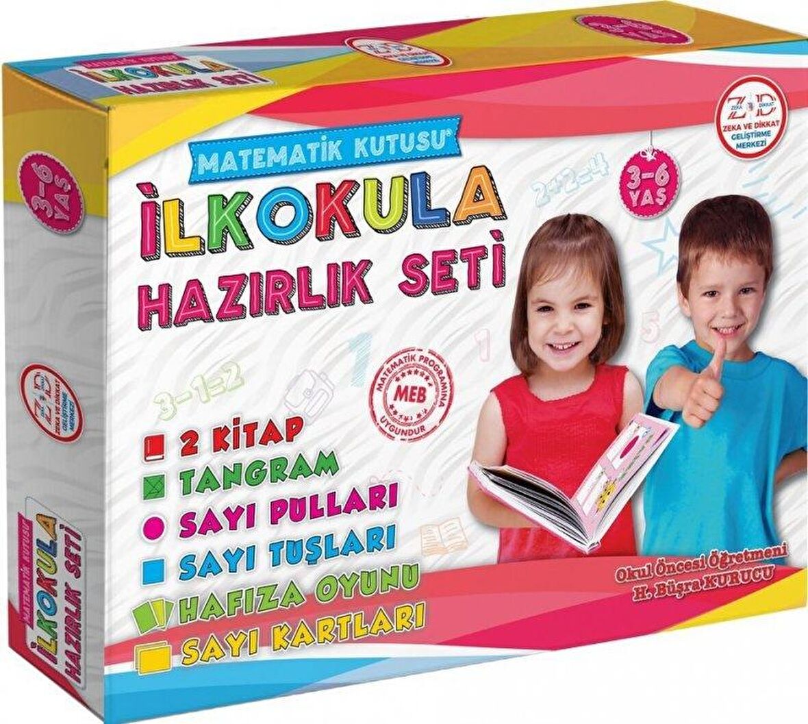 3-6 Yaş İlkokula Hazırlık Seti - Matematik Kutusu