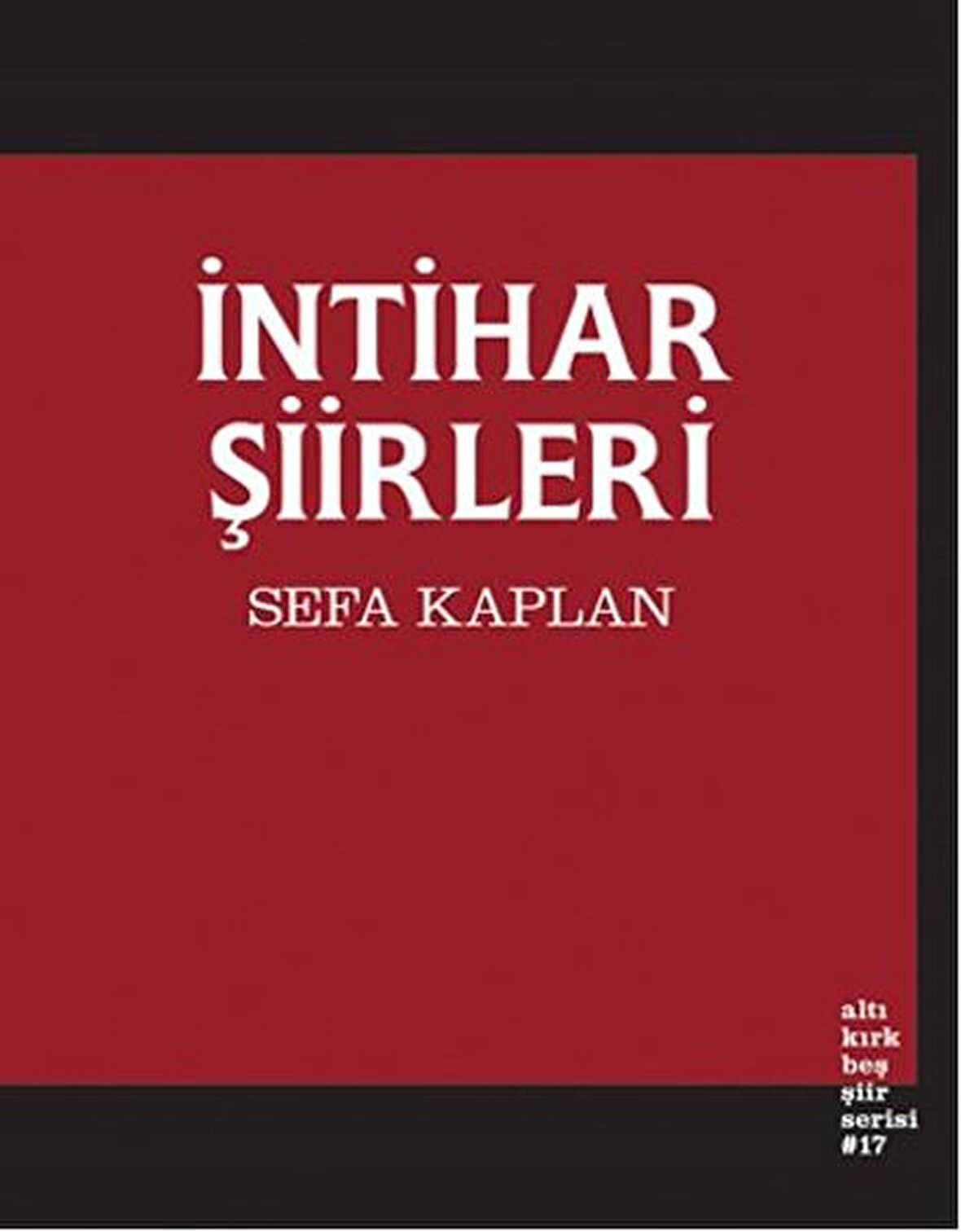 İntihar Şiirleri