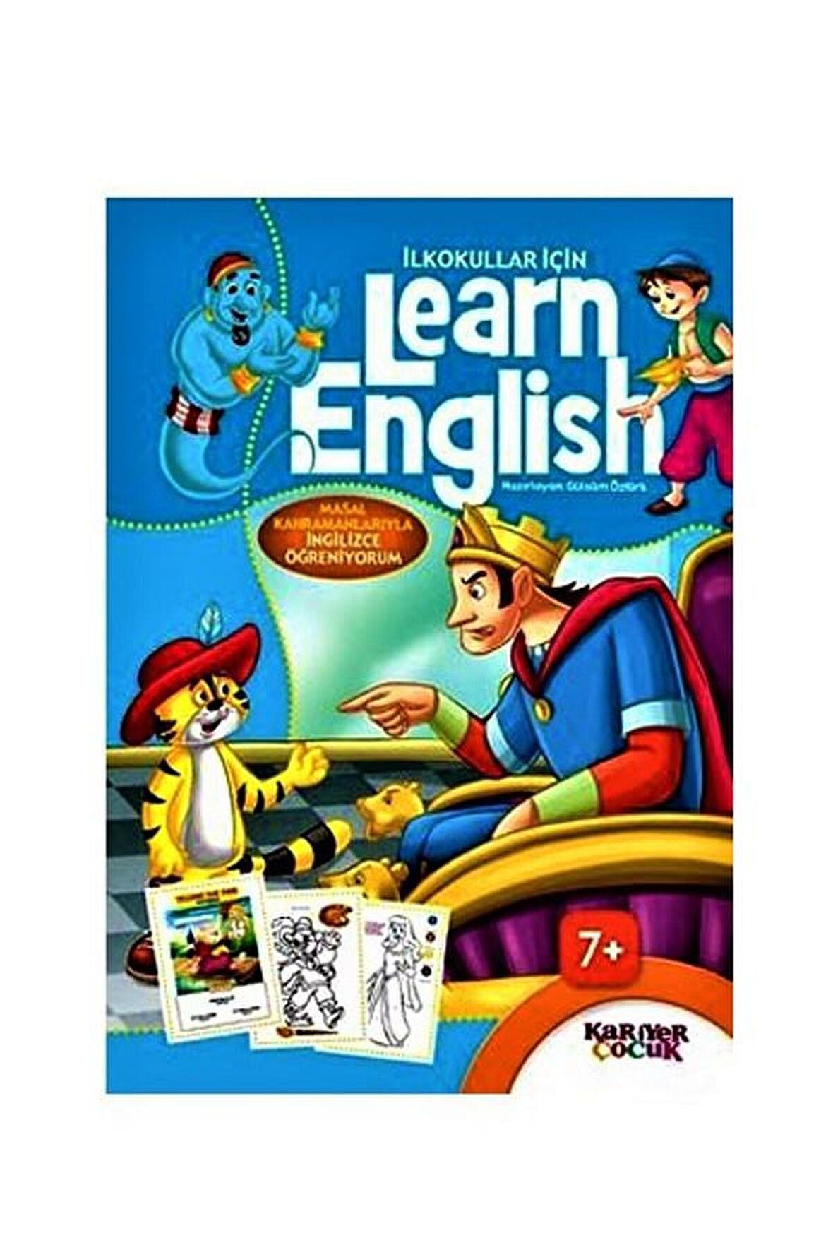 İlkokullar İçin Learn English (Mavi)