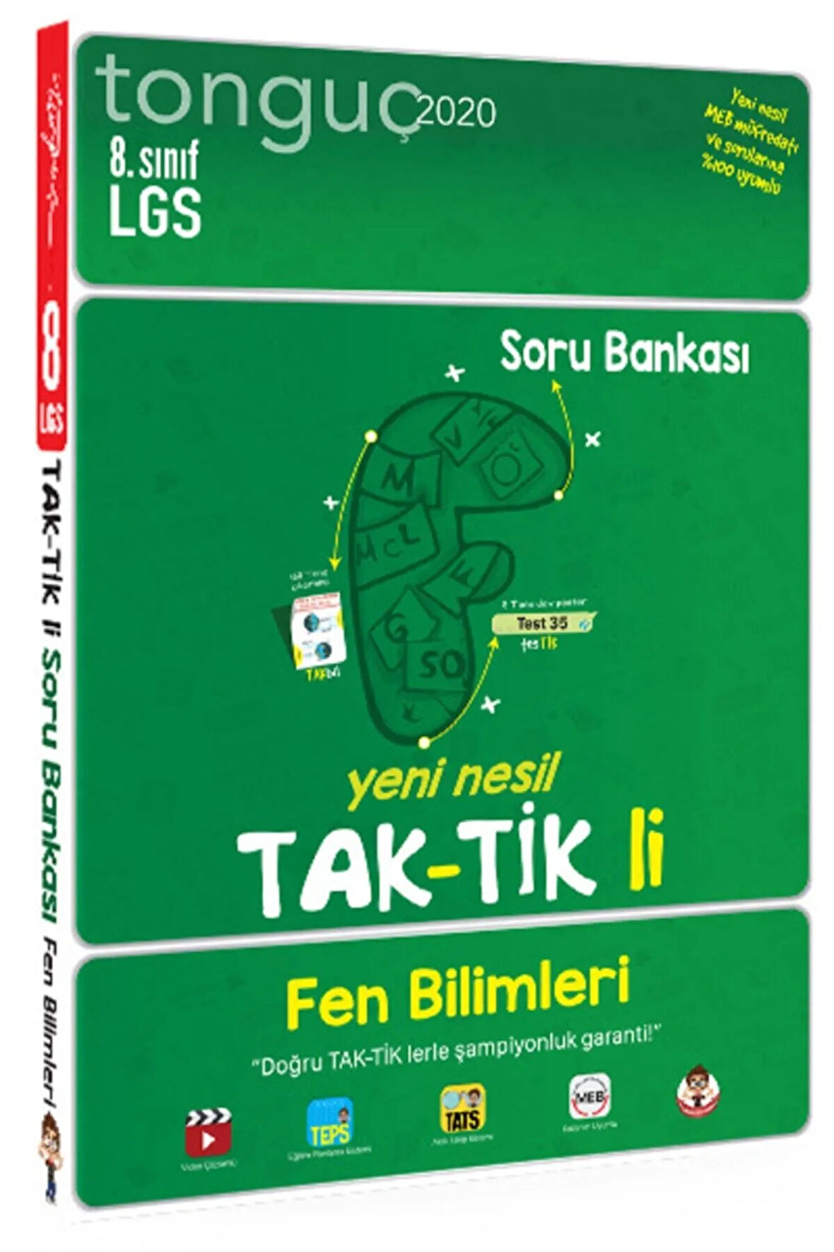 Tonguç Yayınları 8. Sınıf Fen Bilimleri Taktikli Soru Bankası 2021