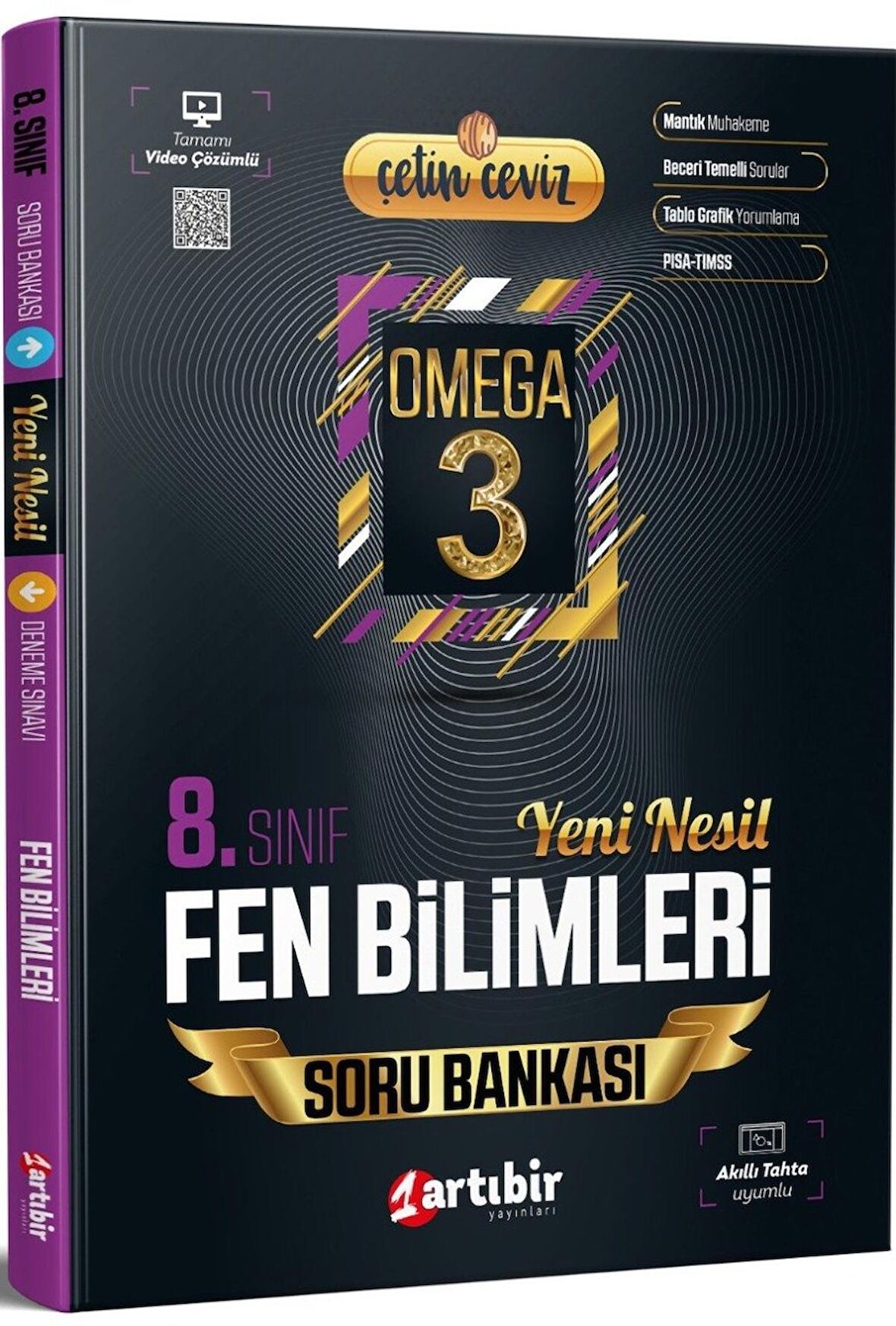 Artıbir Yayınları 8.Sınıf LGS OMEGA Fen Bilimleri Soru Bankası- Stk