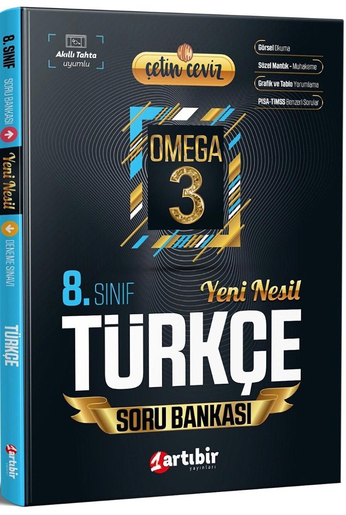 Artıbir Yayınları 8.Sınıf LGS OMEGA Türkçe Soru Bankası-Stk