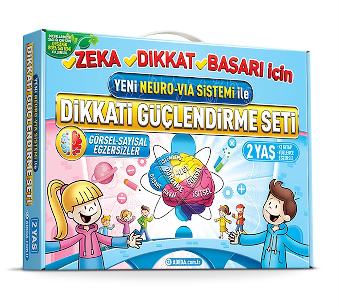 Adeda 2 Yaş Dikkat Güçlendiren set -  2 yaş için dikkat güçlendirme