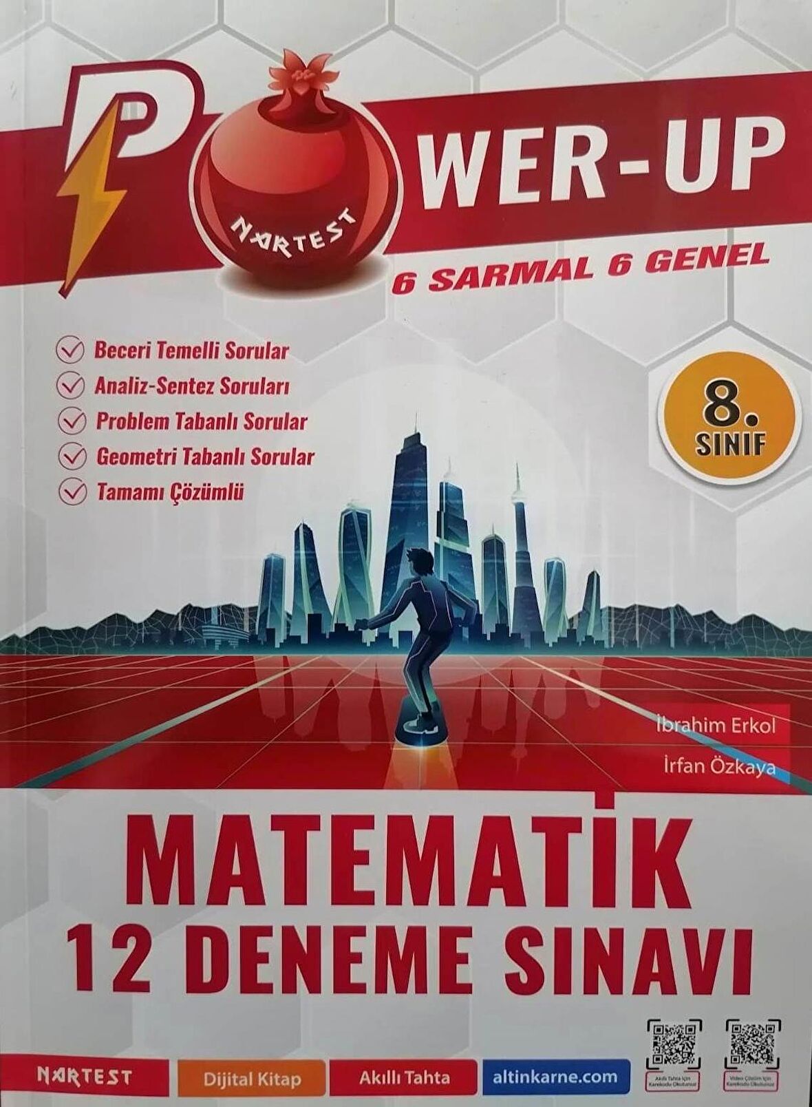 Nartest 8.Sınıf LGS Matematik Power Up 12 li Deneme