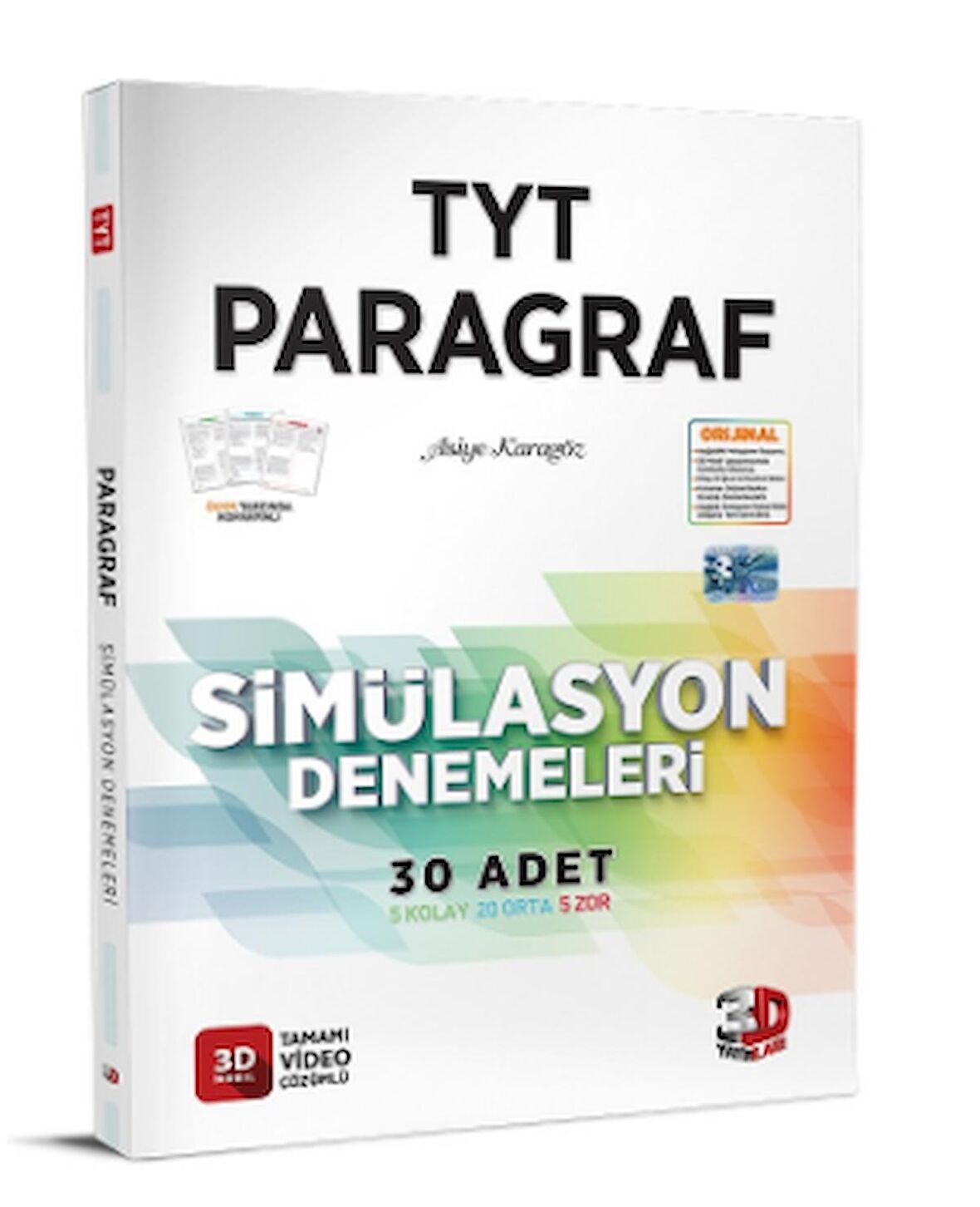 3D Yayınları TYT Paragraf Simülasyon Denemeleri - 3d tyt deneme