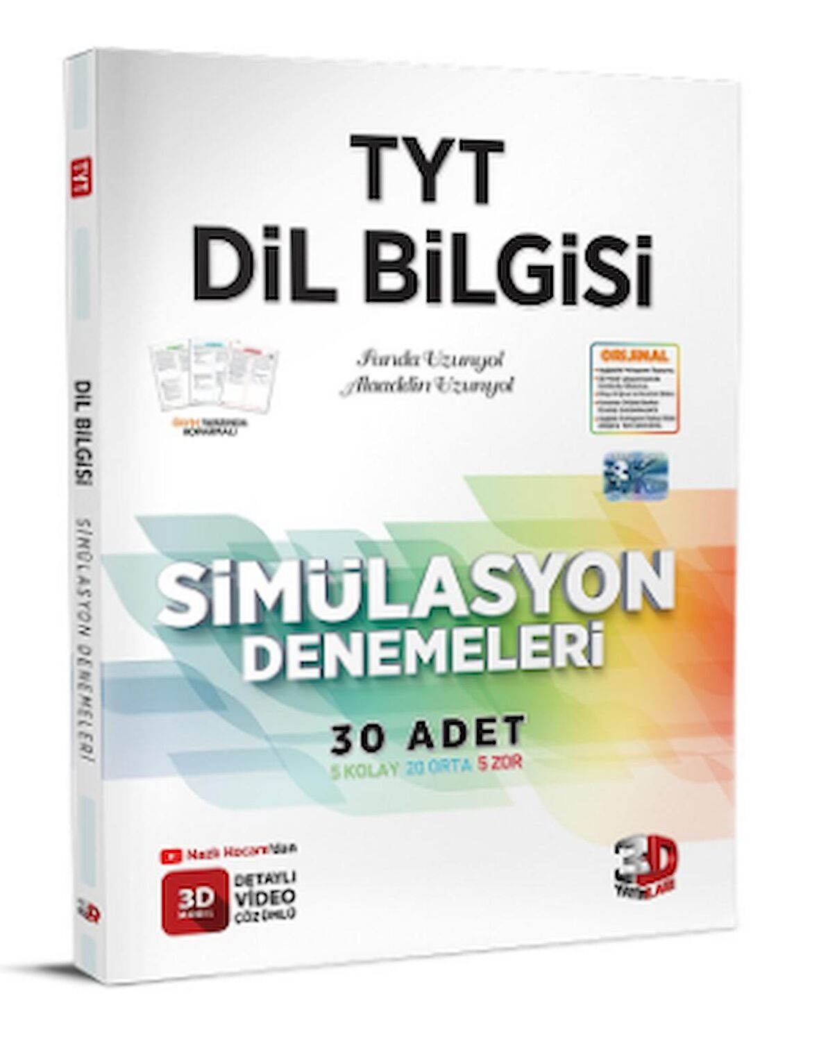 3D Yayınları TYT Dil Bilgisi Simülasyon Denemeleri - 3d tyt deneme