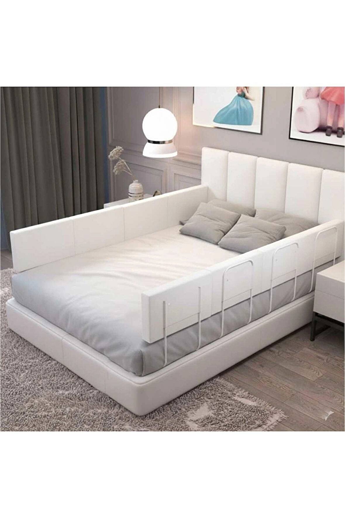 400 cm Serenty Plus Yatak Bariyeri Bebek Ve Çocuk Korkuluğu Güvenlik Bariyeri