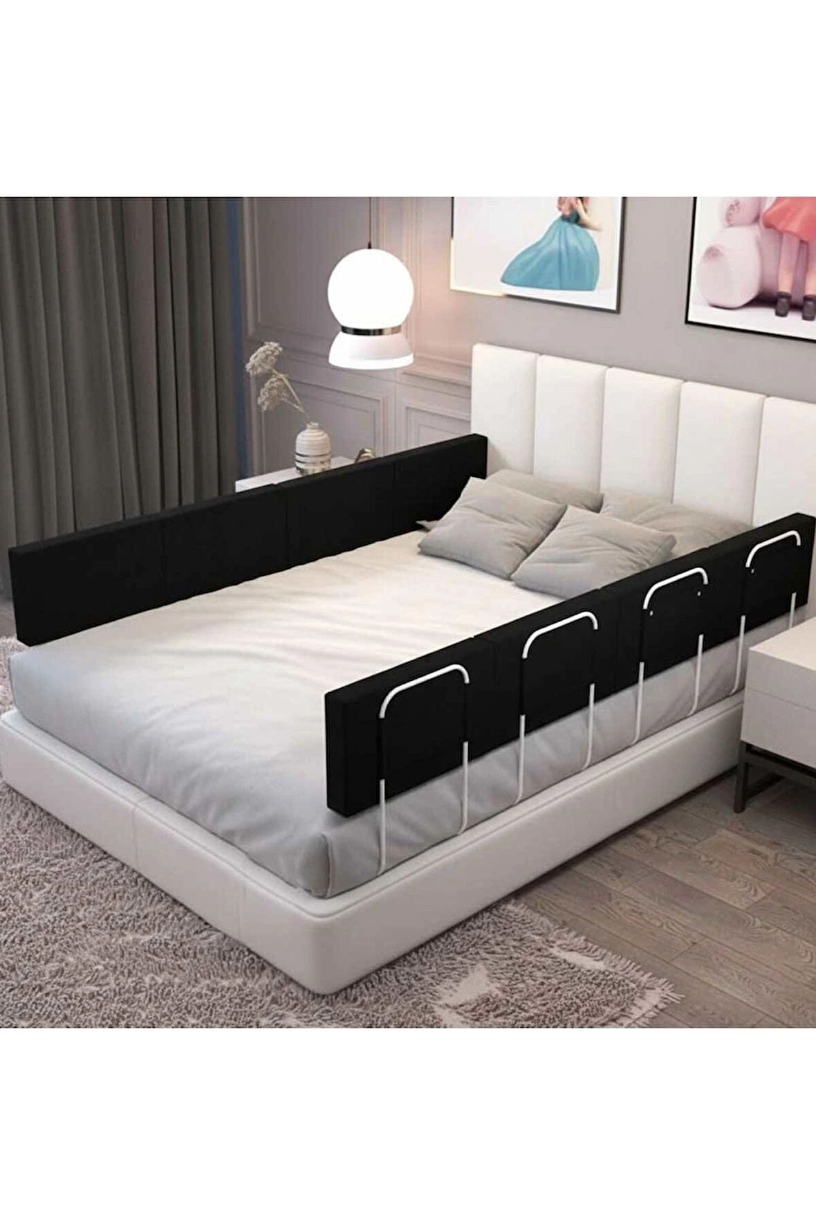 400 cm Serenty Plus Yatak Bariyeri Bebek Ve Çocuk Korkuluğu Güvenlik Bariyeri