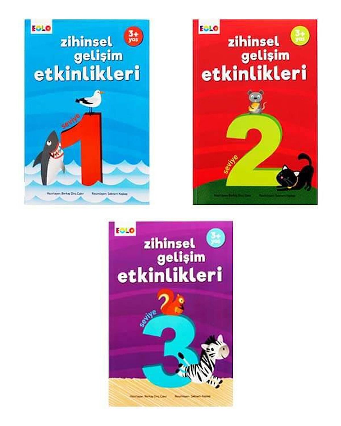 Zihinsel Gelişim Etkinlikleri 3’lü Kitap Seti