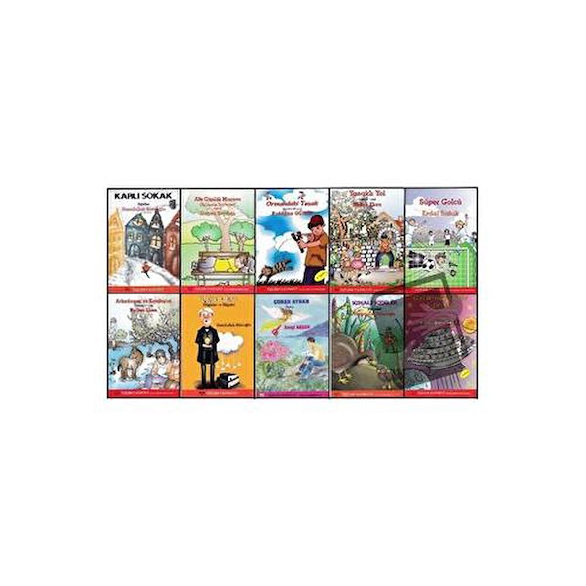10 Yaş Öykü Romanları (10 Kitap Takım)