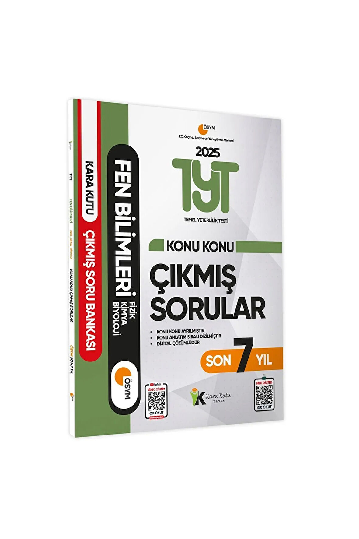 2025 Yks-tyt Konu Konu Çıkmış Sorular Ösym Son 7 Yıl Soru Bankası 4lü Set Dijital