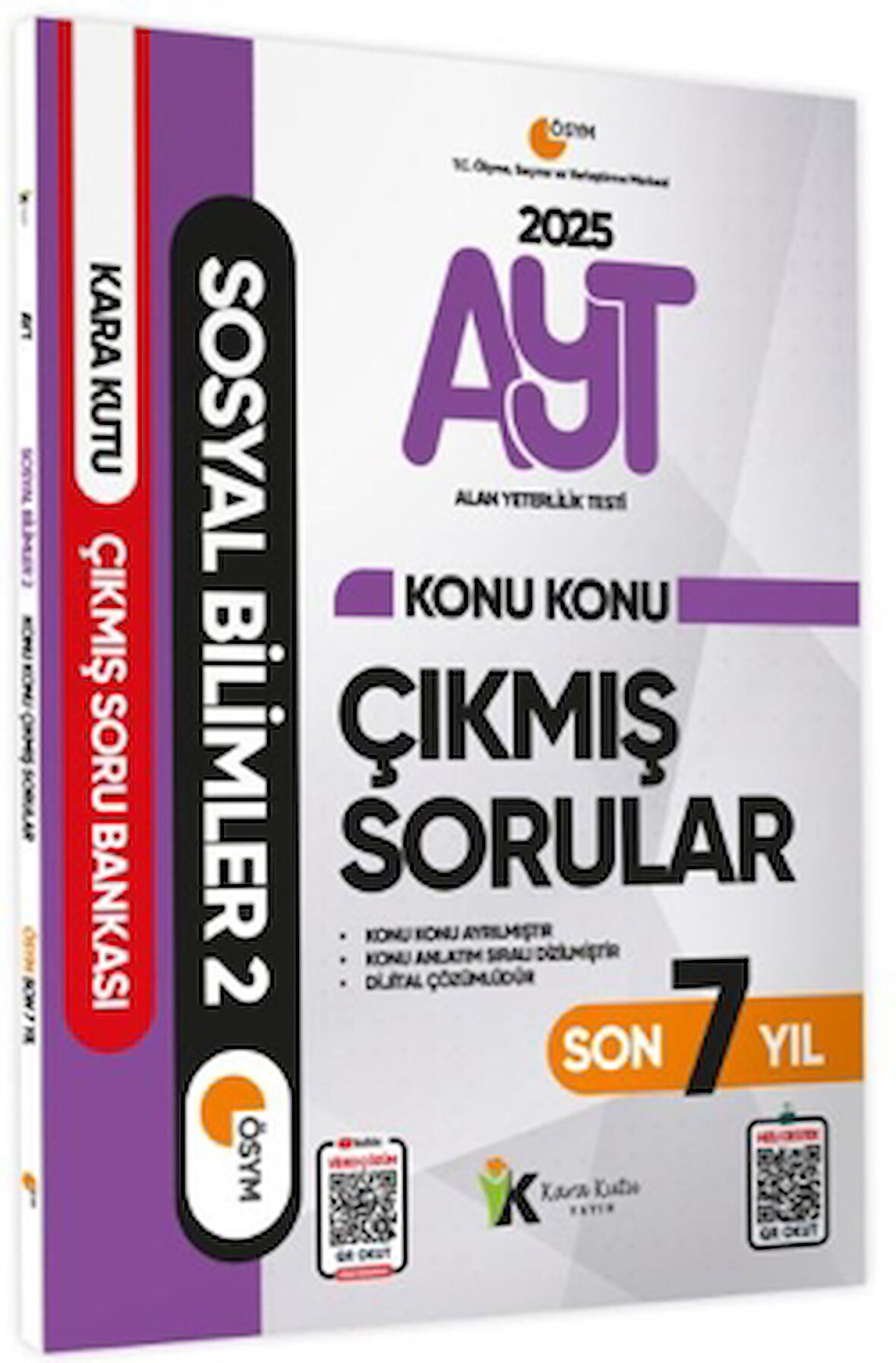 2025 YKS-AYT Sosyal Bilimler 2 Son 7 Yıl Çıkmış Sorular