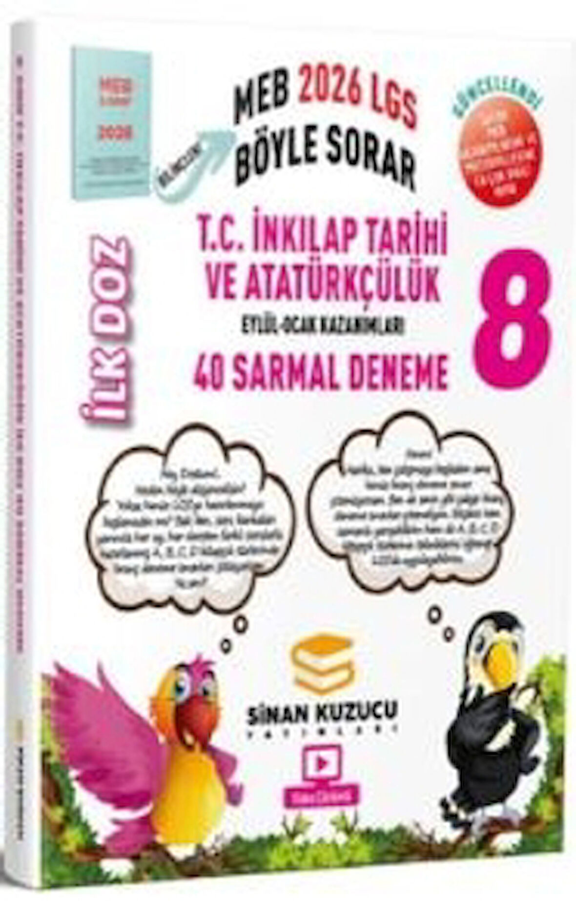 2026 8. Sınıf T.C. İnkılap Tarihi ve Atatürkçülük İlk Doz Sarmal Branş Denemeleri