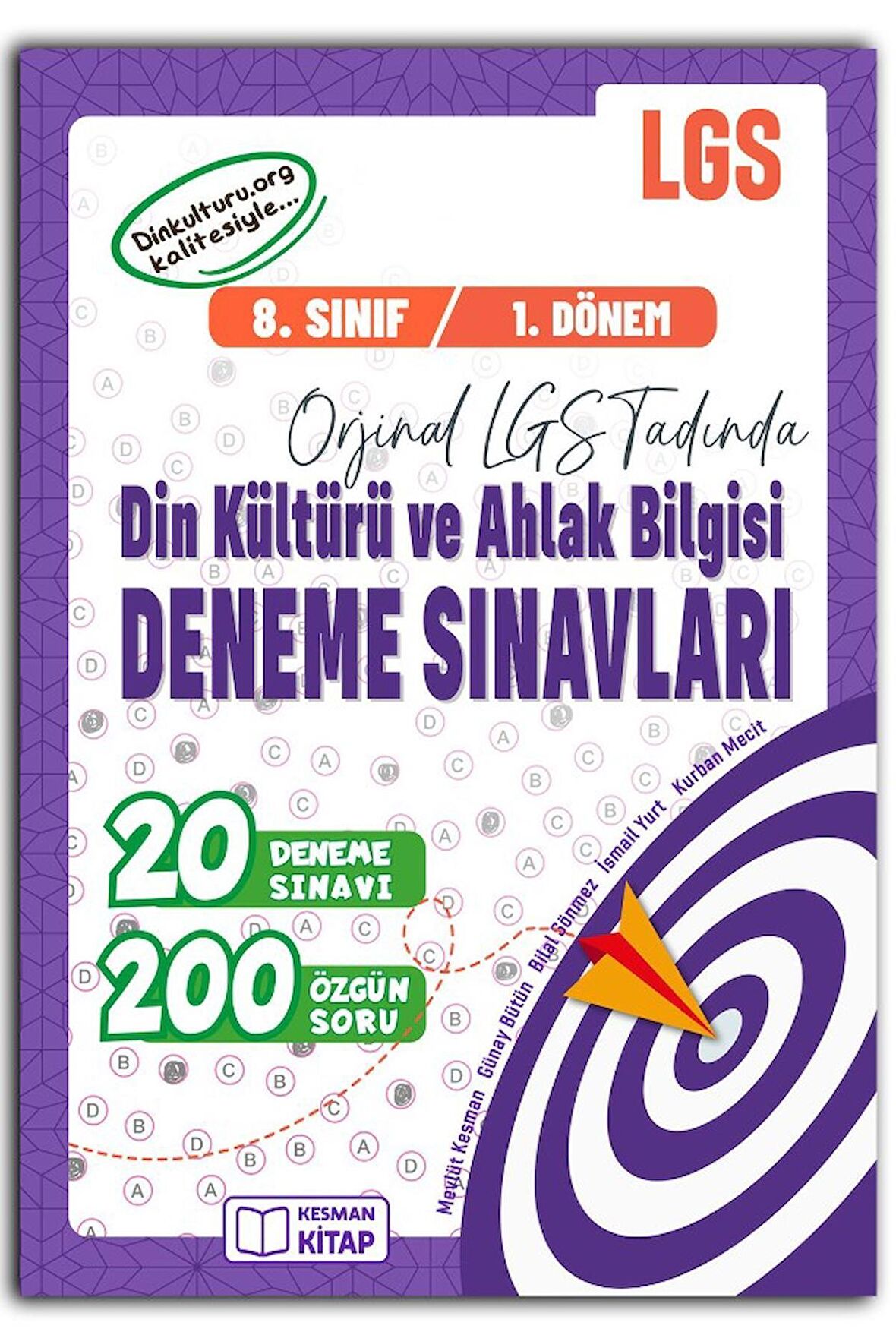 8.Sınıf LGS Din Kültürü ve Ahlak Bilgisi Deneme Sınavları (1.Dönem)