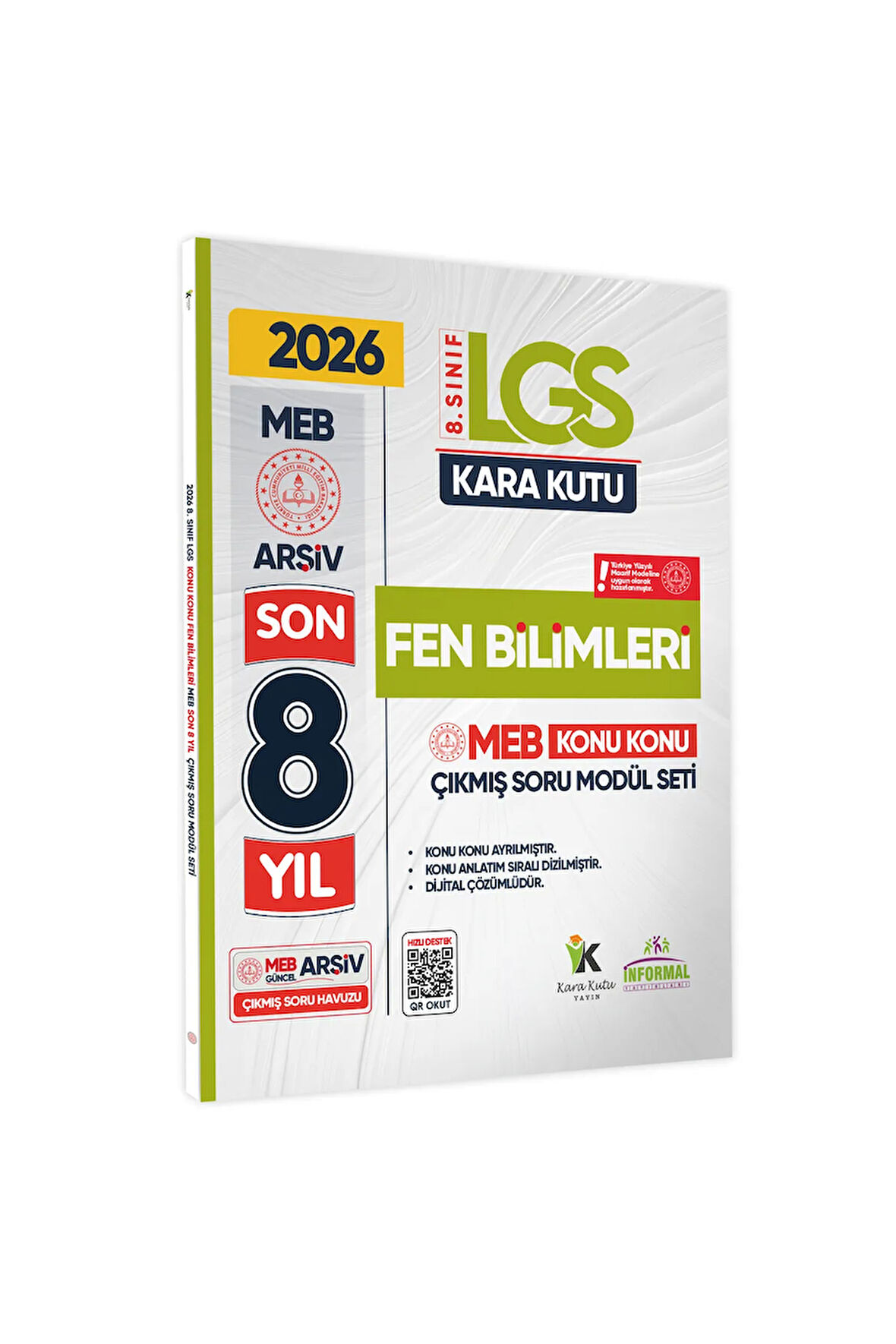2026 Lgs 8.sınıf Fen Bilimleri Karakutu Meb Çıkmış Soru Modülü Dijital Çözüm Konu Konu Son 8 Yıl