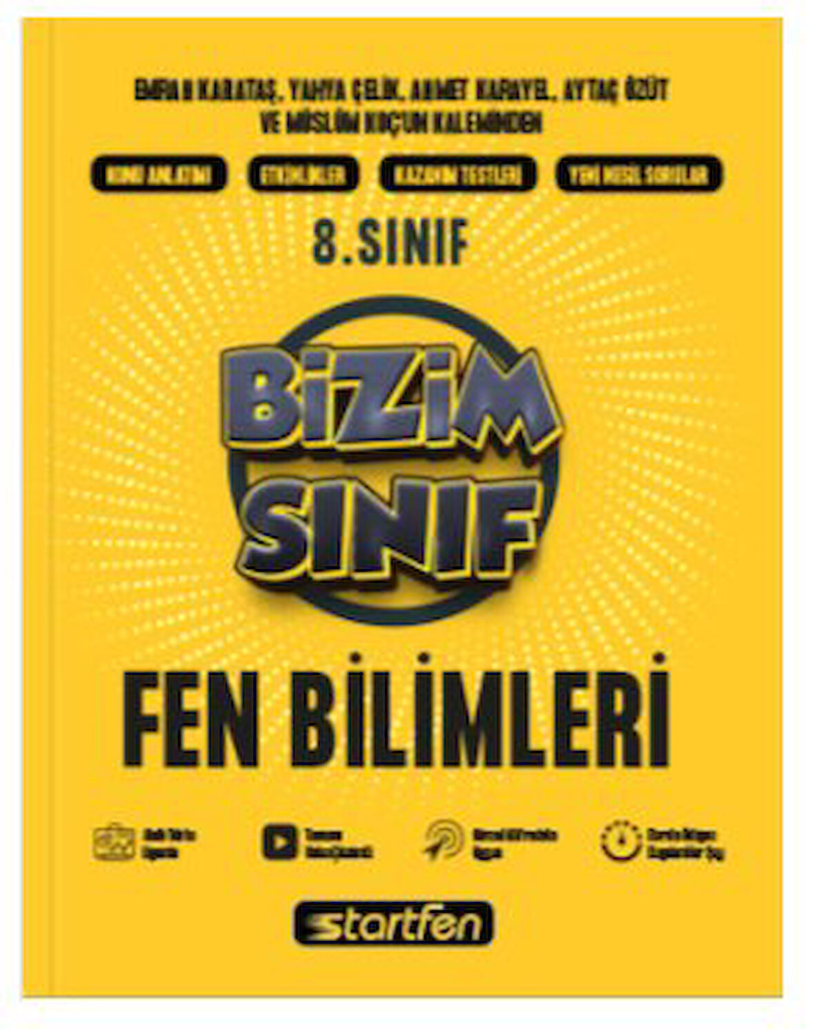 8.Sınıf LGS Bizim Sınıf Fen Bilimleri  Etkinlikli Konu Anlatımlı Soru Bankası