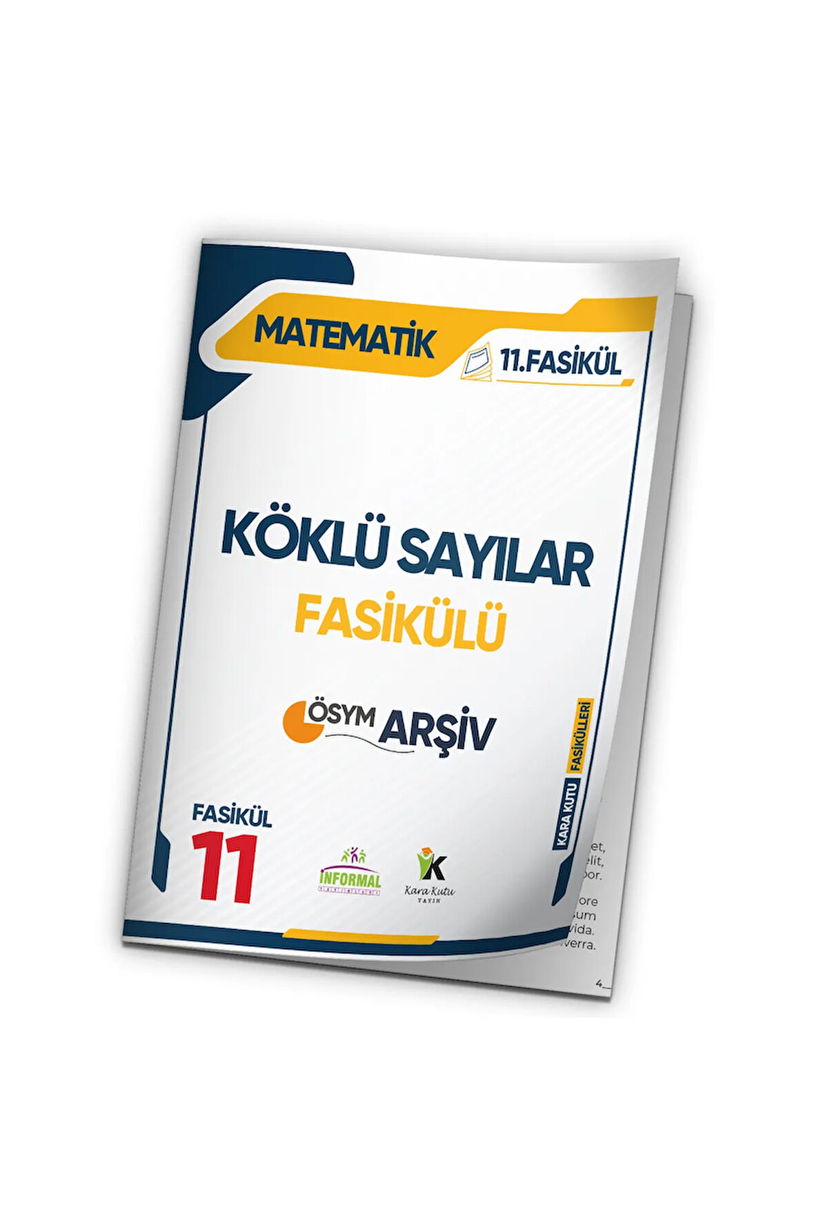 2025 DGS Matematik Kara Kutu Köklü Sayılar 11.Fasikül ÖSYM Çıkmış Soru Bankası Modüler Set Çözümlü