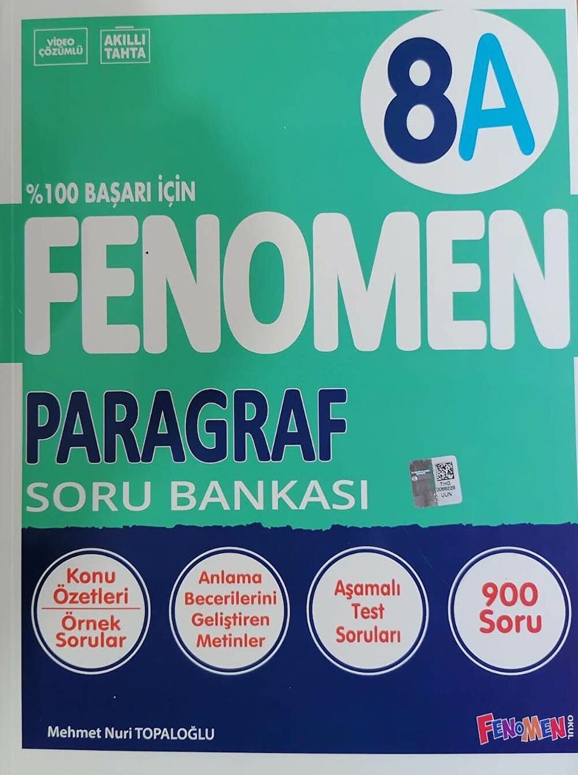 Fenomen 8.Sınıf LGS Yeni Baskı Paragraf - A Soru Bankası 