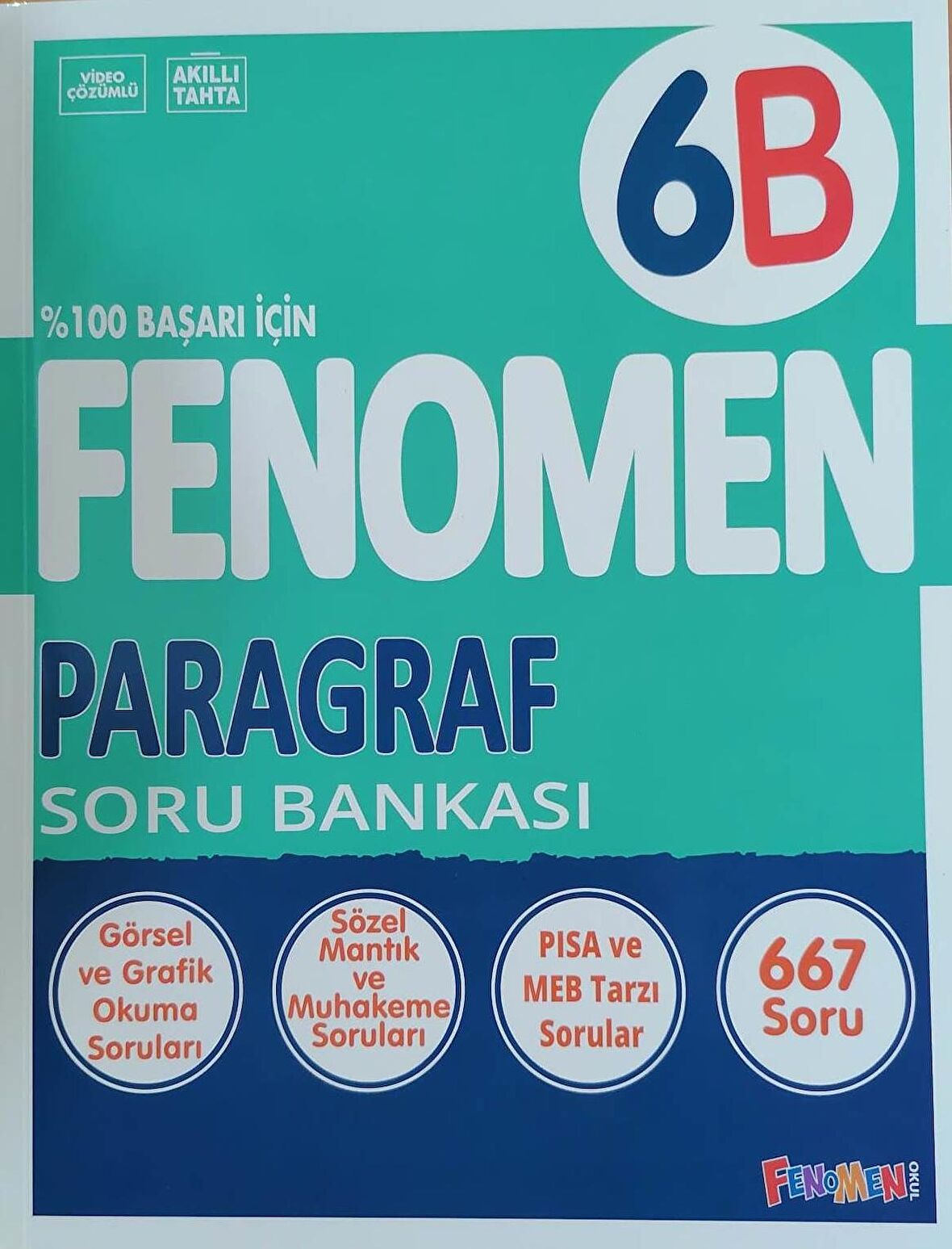 Fenomen 6.Sınıf Yeni Paragraf - B - Soru Bankası - Gama Fenomen