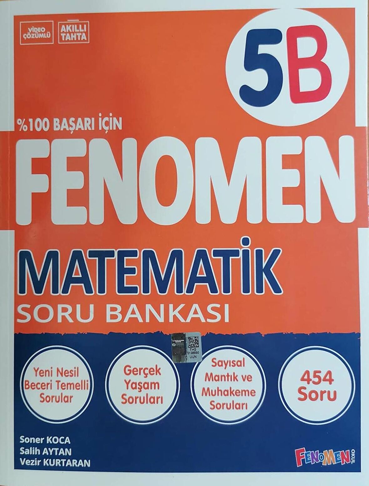 Fenomen 5.Sınıf Yeni Matematik - B - Soru Bankası - Gama Fenomen