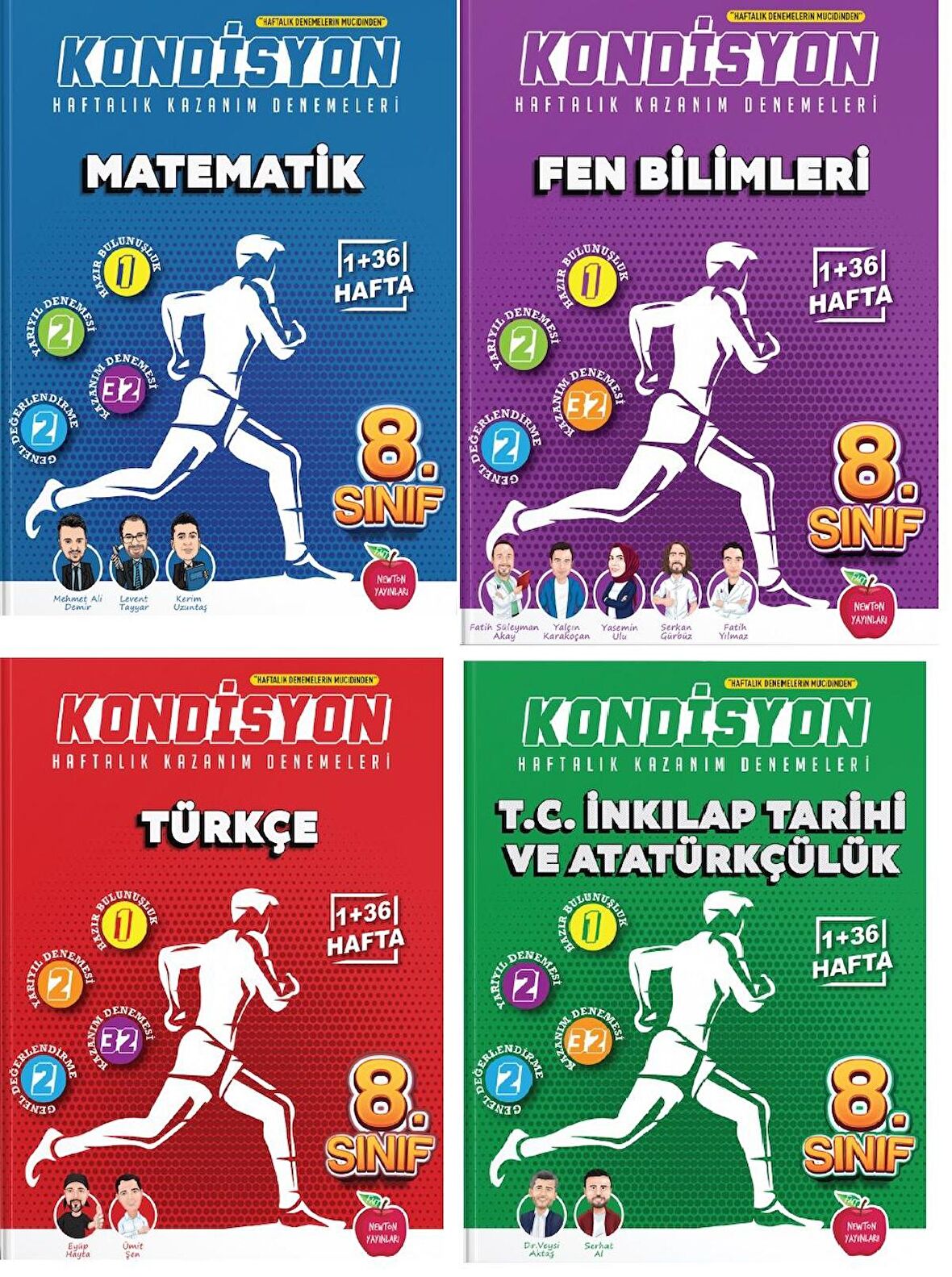 Newton 8.Sınıf LGS YENİ 4'lü Kondisyon Deneme Seti
