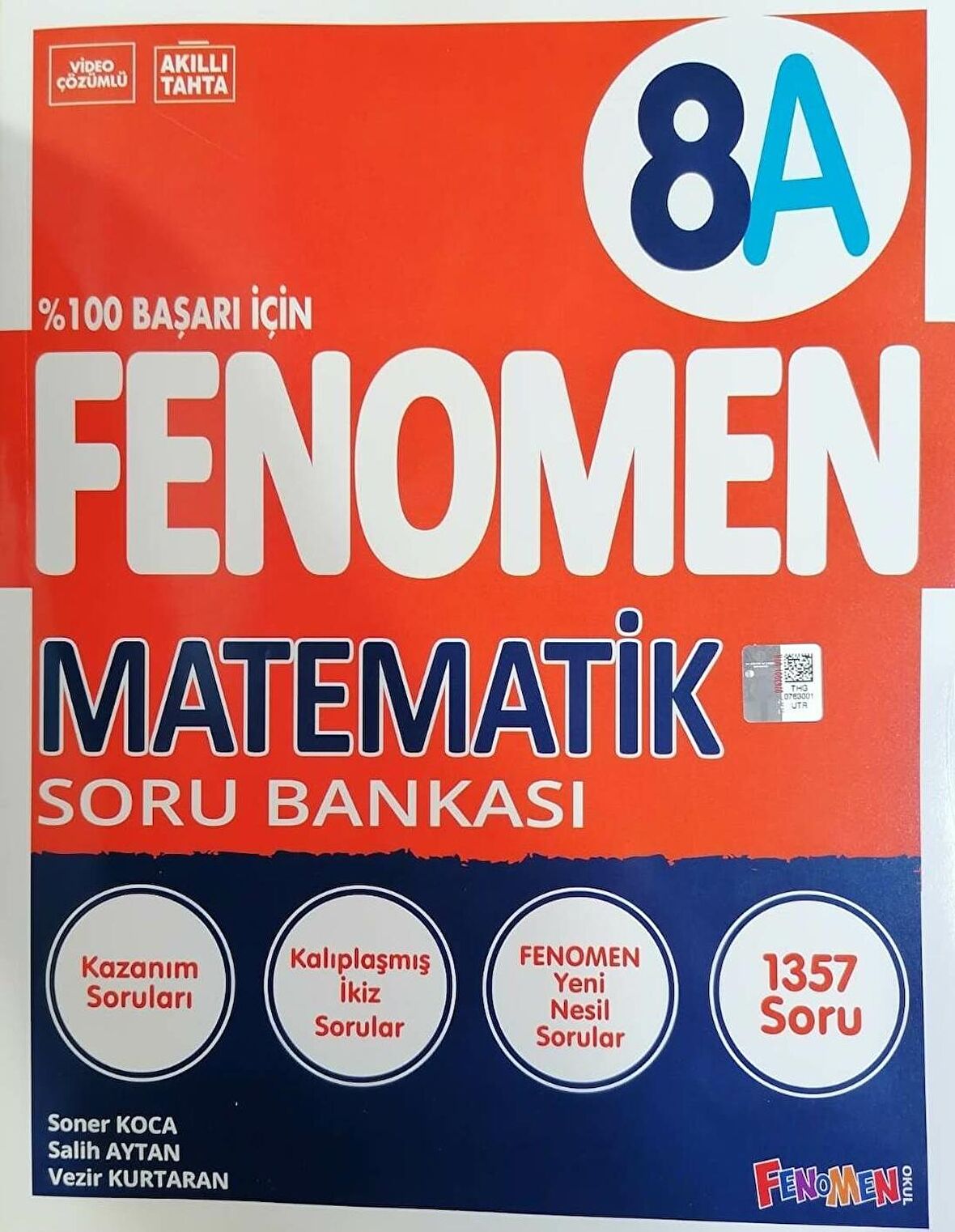 Fenomen 8.Sınıf LGS Yeni Baskı Matematik - A Soru Bankası  