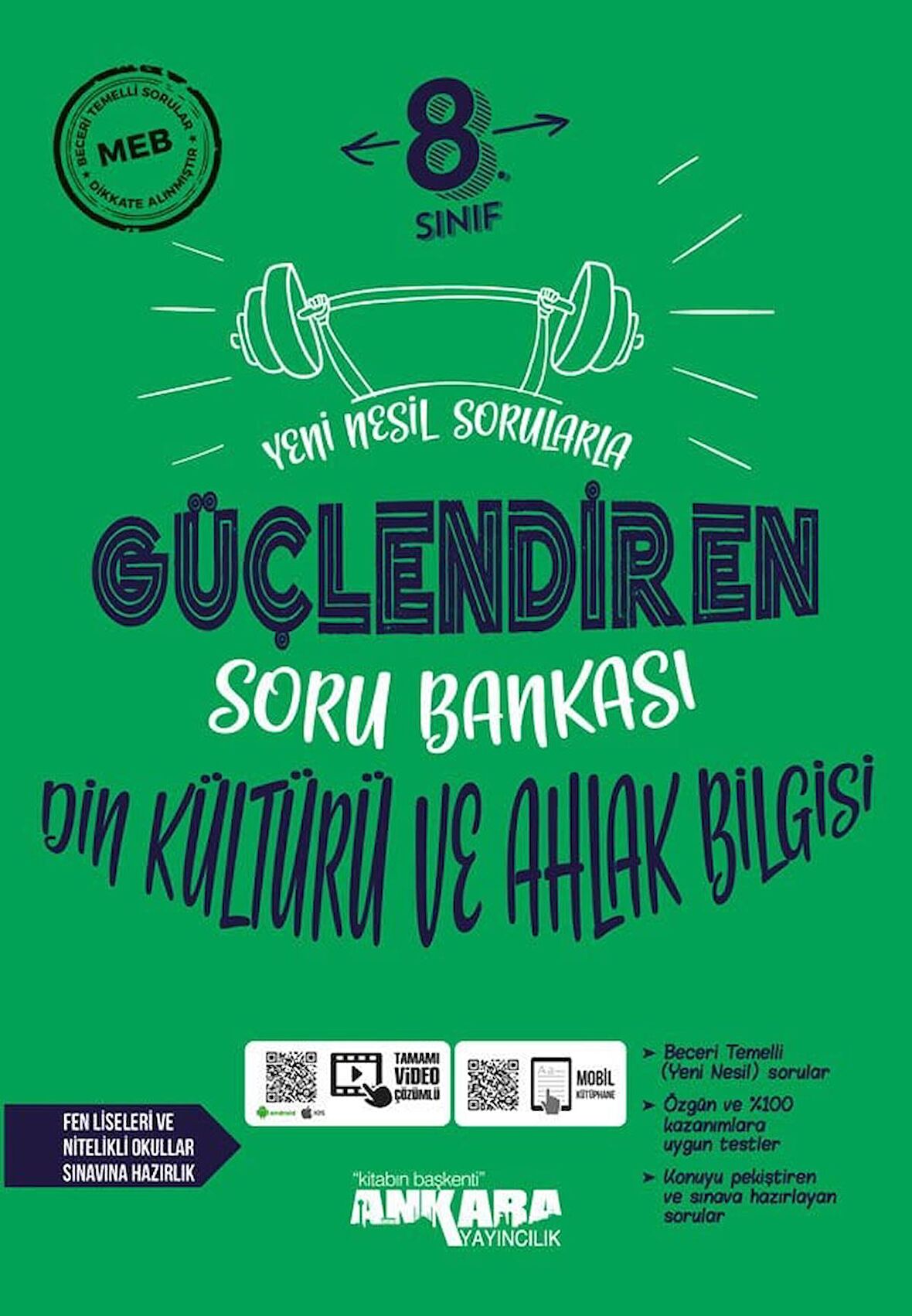 Ankara 8.Sınıf LGS Güçlendiren Din Kültürü Soru Bankası - ankara 8.sınıf lgs