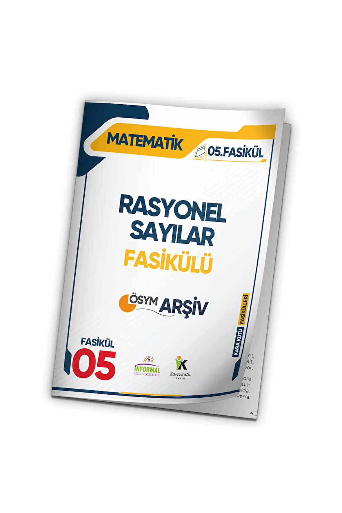 2025 DGS Matematik Kara Kutu Rasyonel Sayılar 5.Fasikül ÖSYM Çıkmış Soru Bankası Modüler Set Çözümlü