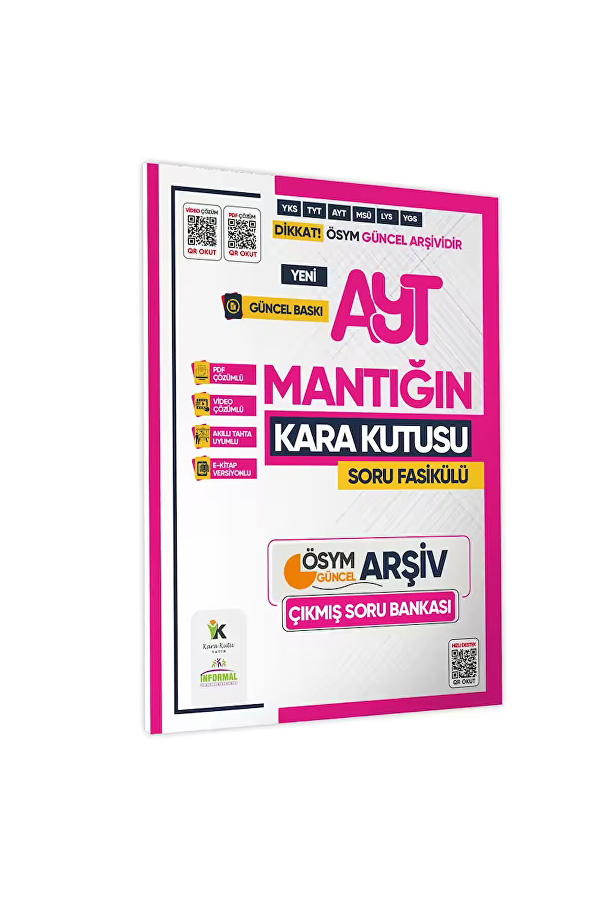 2025 Yks Ayt Mantığın Kara Kutusu Ösym Çıkmış Soru Havuzu Bankası Dijital Çözümlü