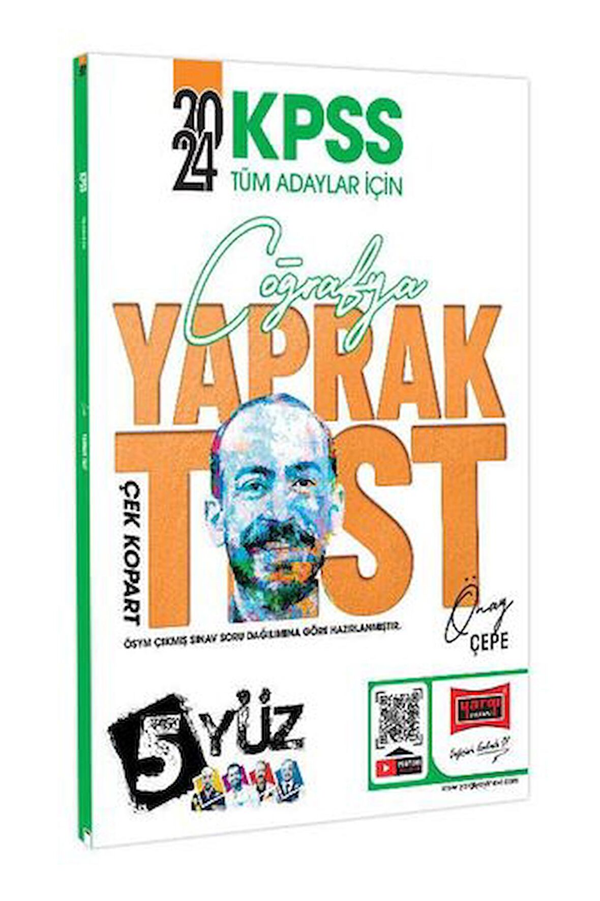 KPSS 5 Yüz Coğrafya Çek Kopart Yaprak Test