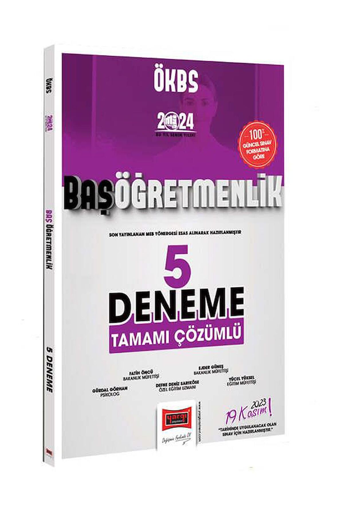 Yargı Yayınları 2024 Başöğretmenlik 5 Deneme