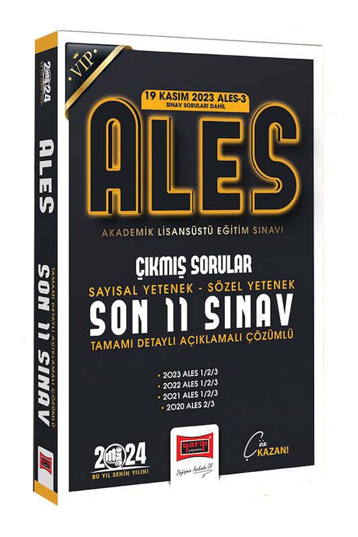 2024 ALES Son 11 Sınav Çıkmış Sorular (19 Kasım 2023 Sınavı Dahil)