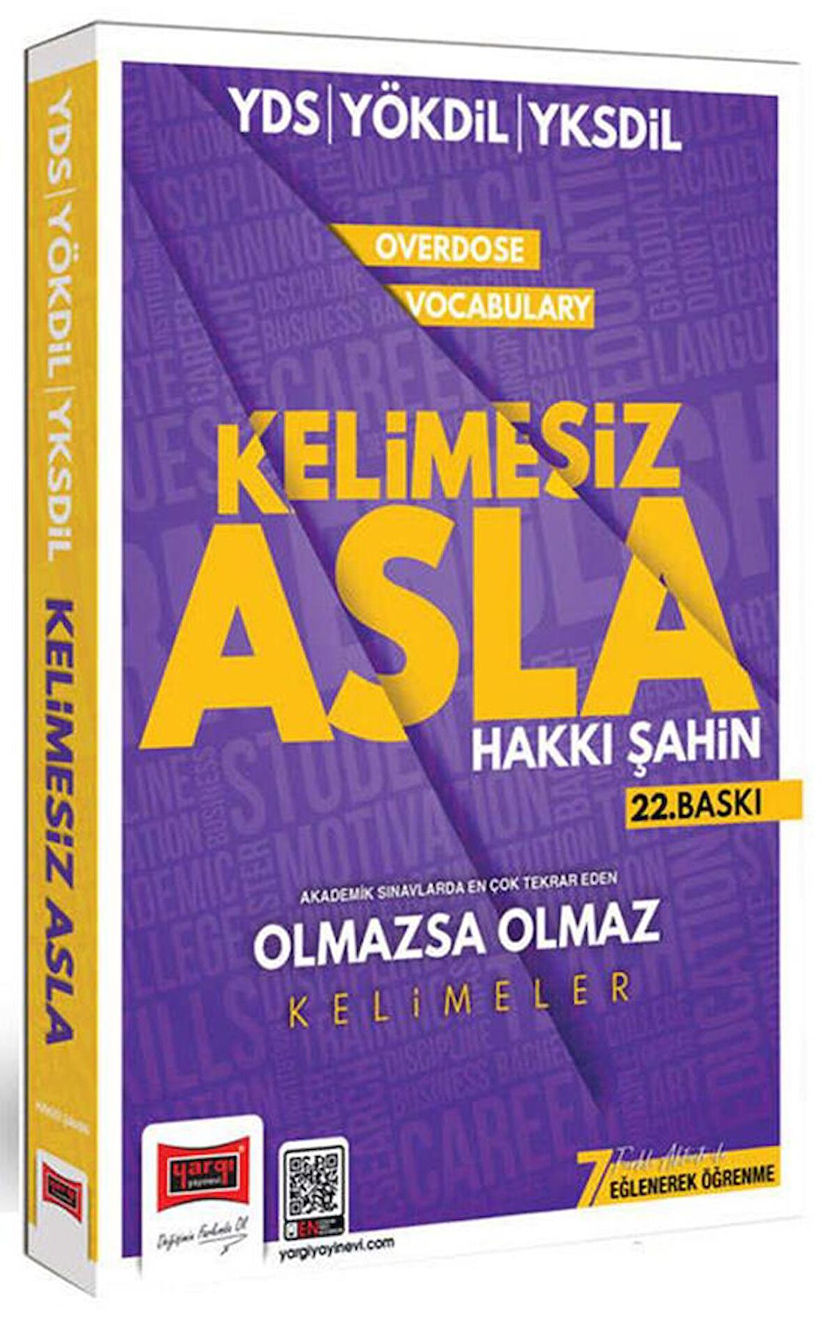 2024 YDS YÖKDİL YKSDİL Overdose Vocabulary Kelimesiz Asla