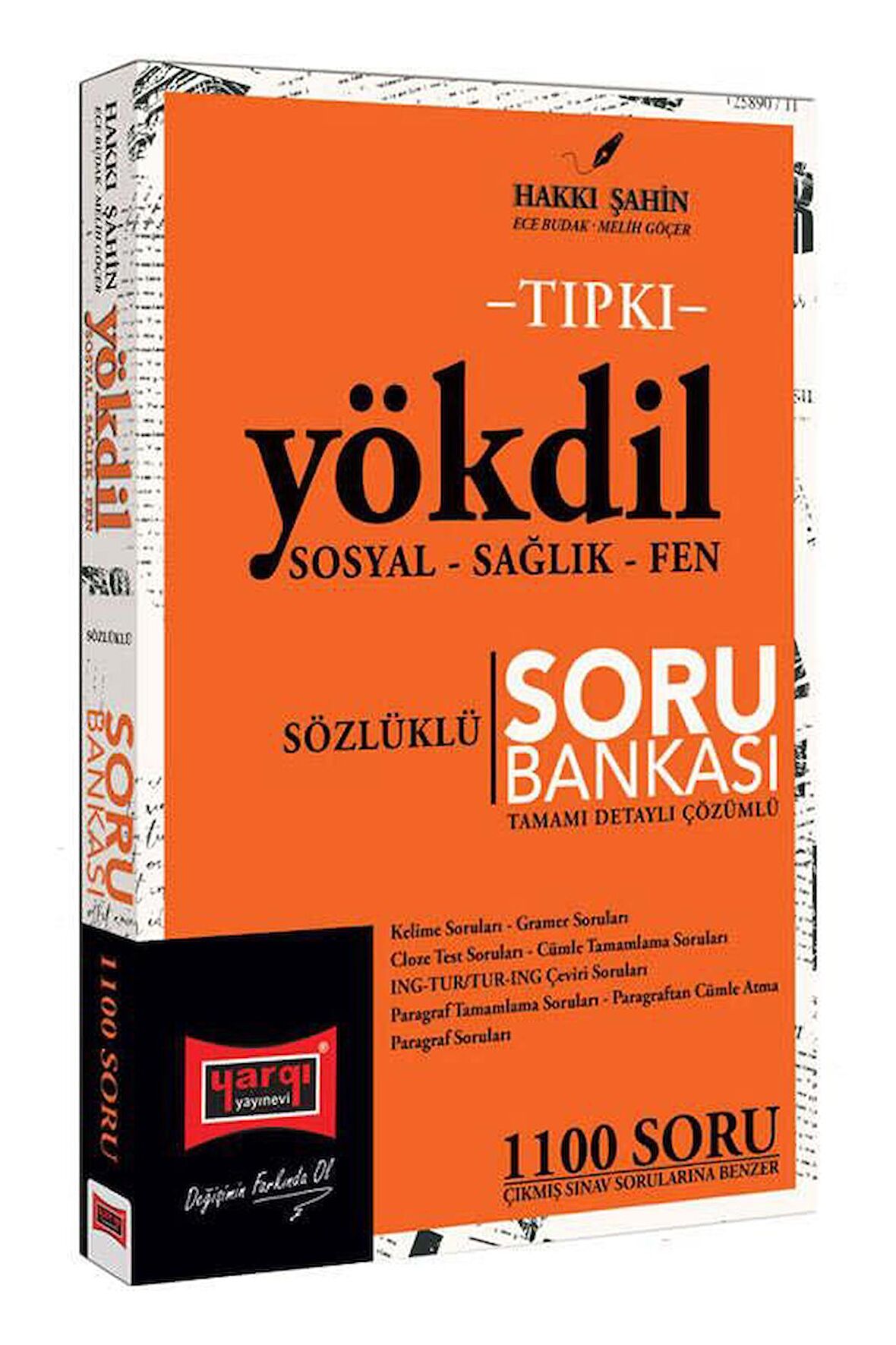 2024 Tıpkı YÖKDİL Sosyal - Sağlık - Fen Sözlüklü Tamamı Detaylı Çözümlü Soru Bankası