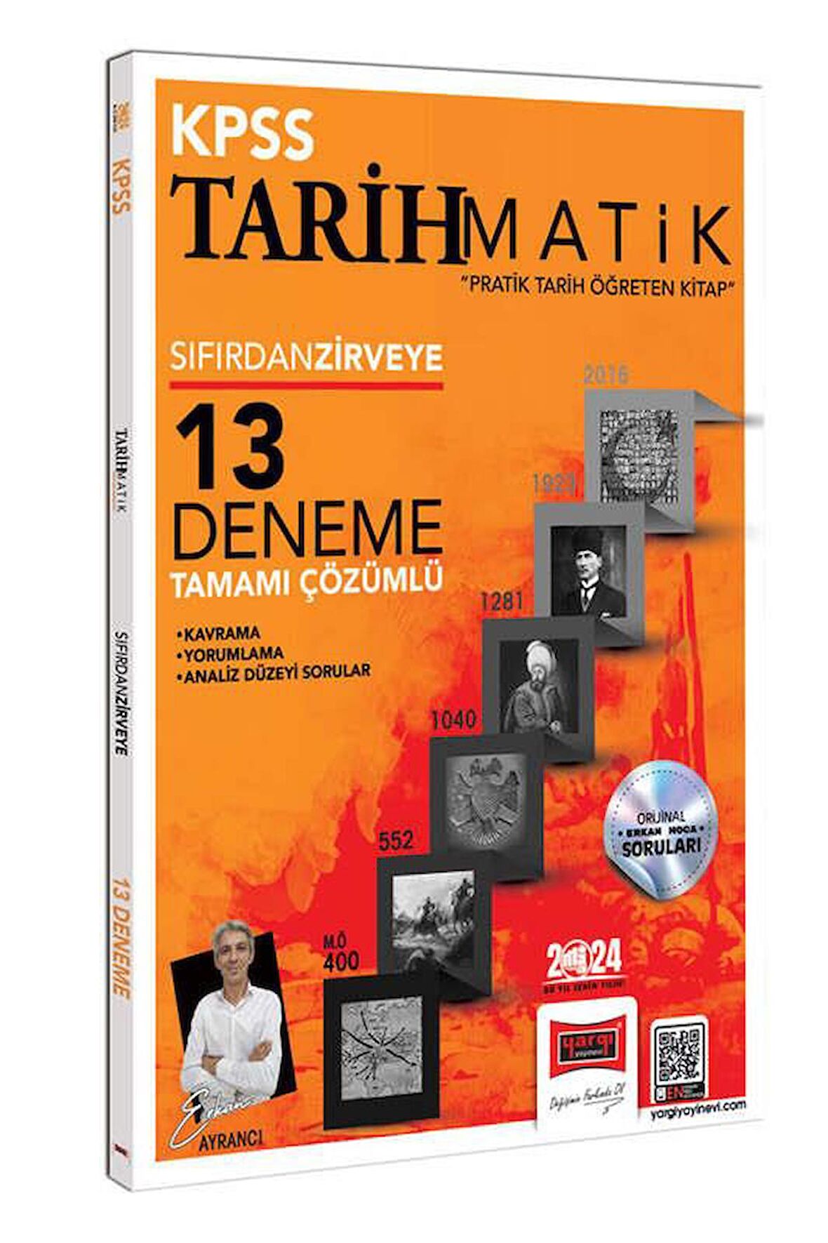 Yargı Yayınları 2024 KPSS Tarihmatik Tamamı Çözümlü 13 Deneme