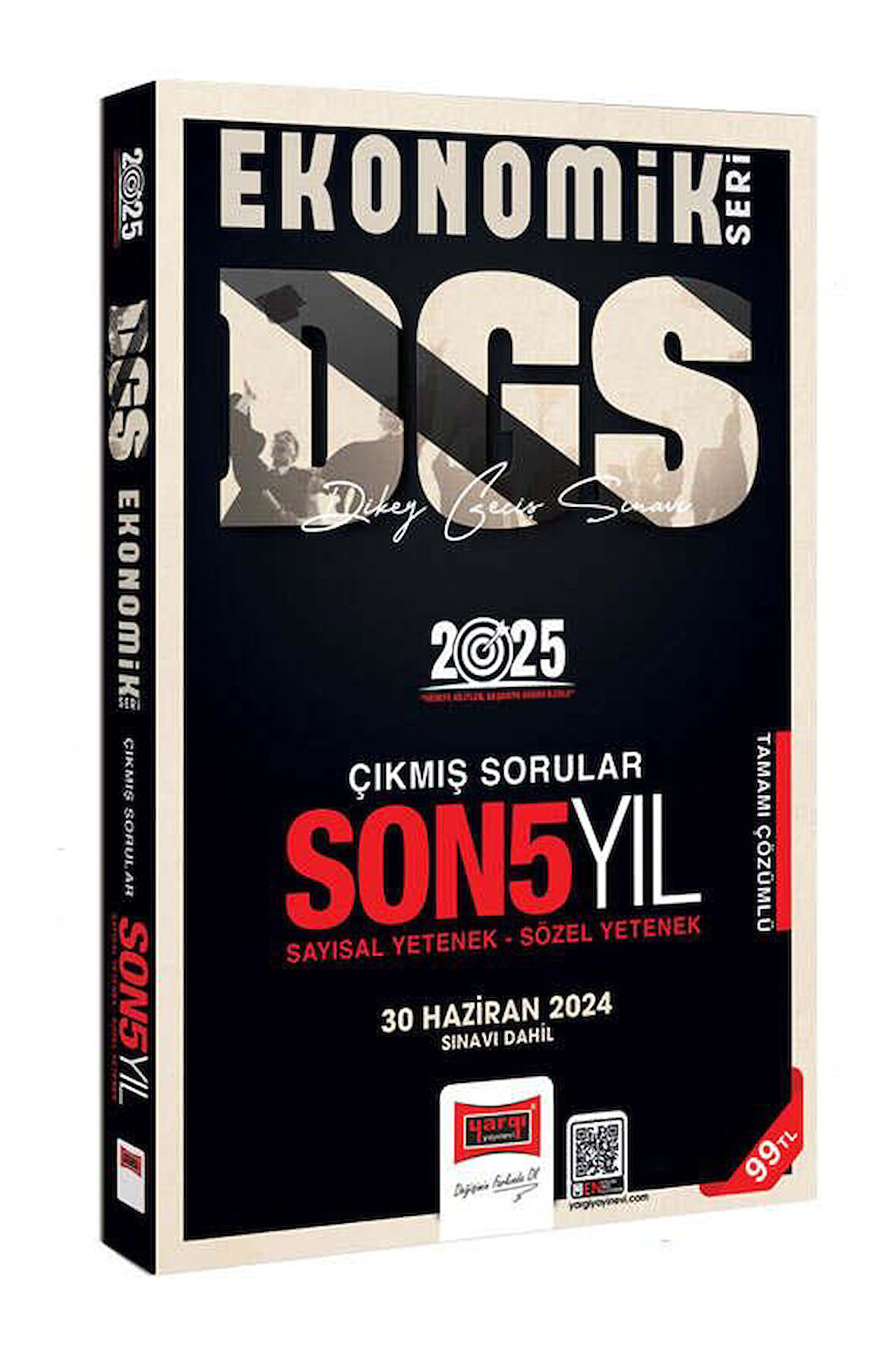 Yargı 2025 DGS Ekonomik Seri Son 5 Yıl Sayısal-Sözel Yetenek Çıkmış Sorular