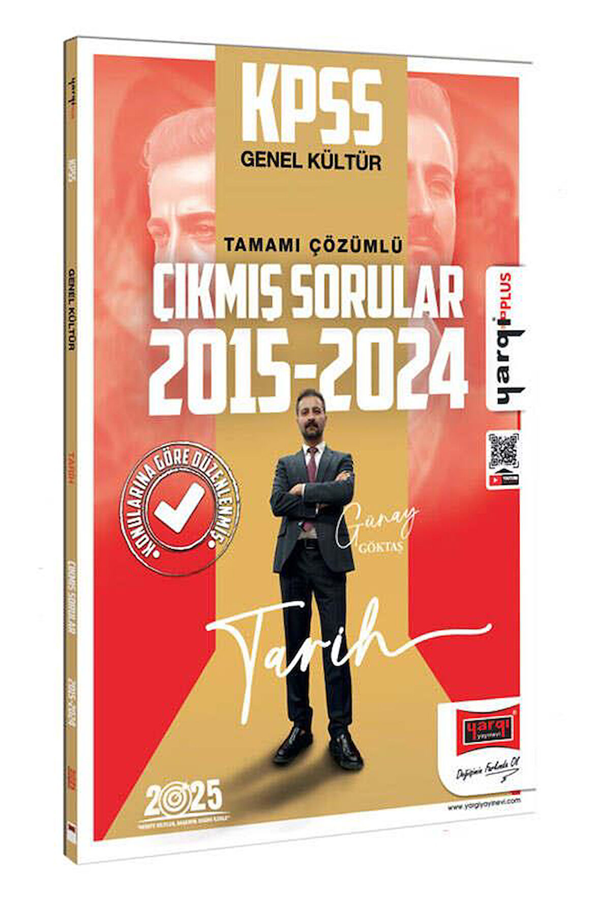 Yargı 2025 KPSS GK Tarih 2015 2024 Konularına Göre Düzenlenmiş Tamamı Çözümlü Çıkmış Sorular