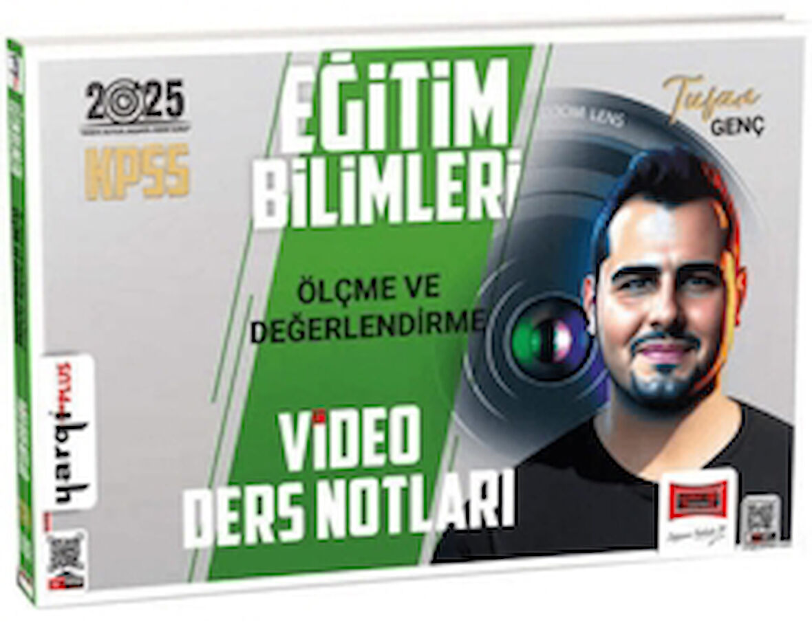 2025 KPSS Eğitim Bilimleri Ölçme ve Değerlendirme Video Ders Notları