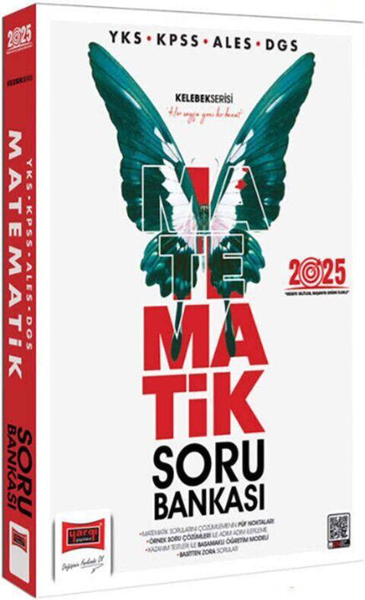 Yargı Yayınları 2025 YKS KPSS ALES DGS Kelebek Serisi Matematik Soru Bankası