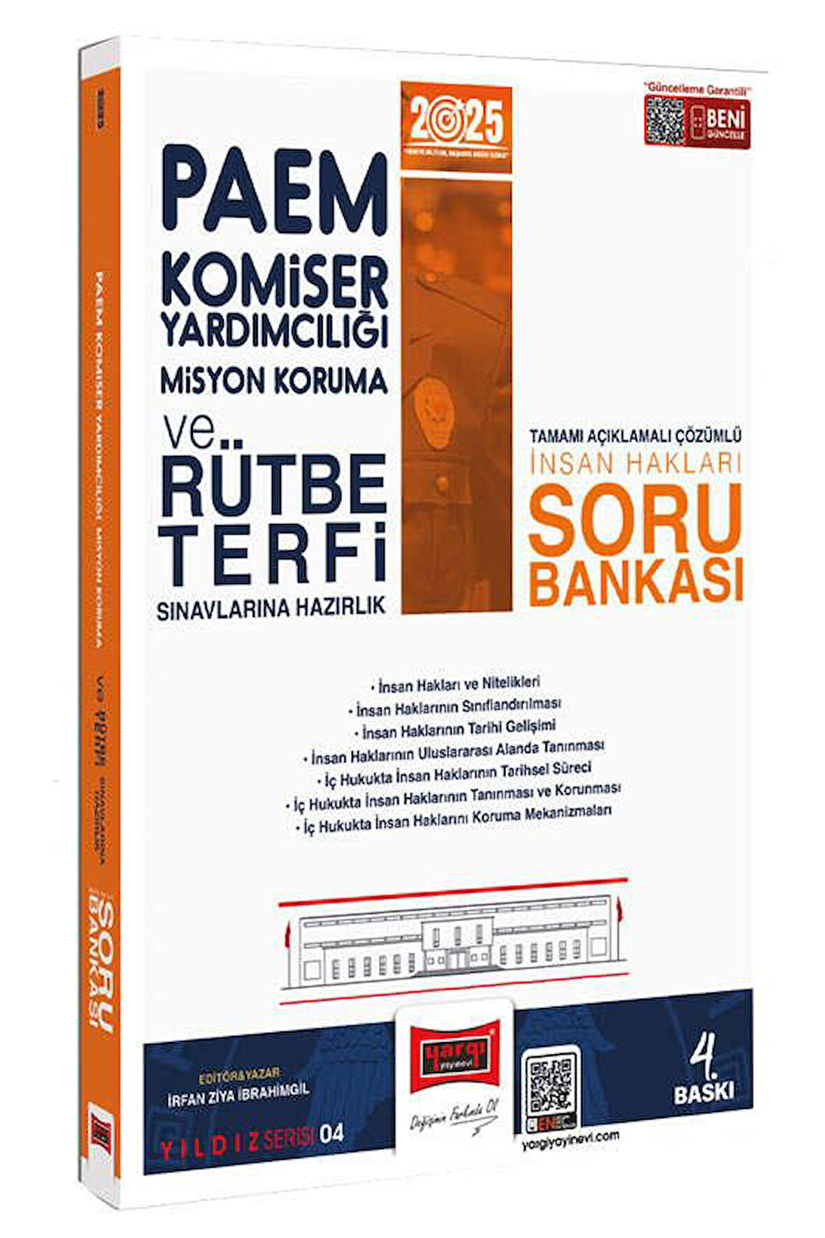 Yargı 2025 PAEM Komiser Yardımcılığı Misyon Koruma ve Rütbe Terfi Sınavlarına Hazırlık İnsan Hakları Soru Bankası